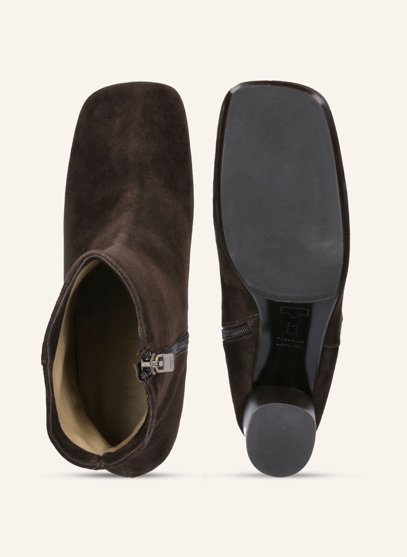 THEA MIKA Stiefeletten: DUNKELBRAUN