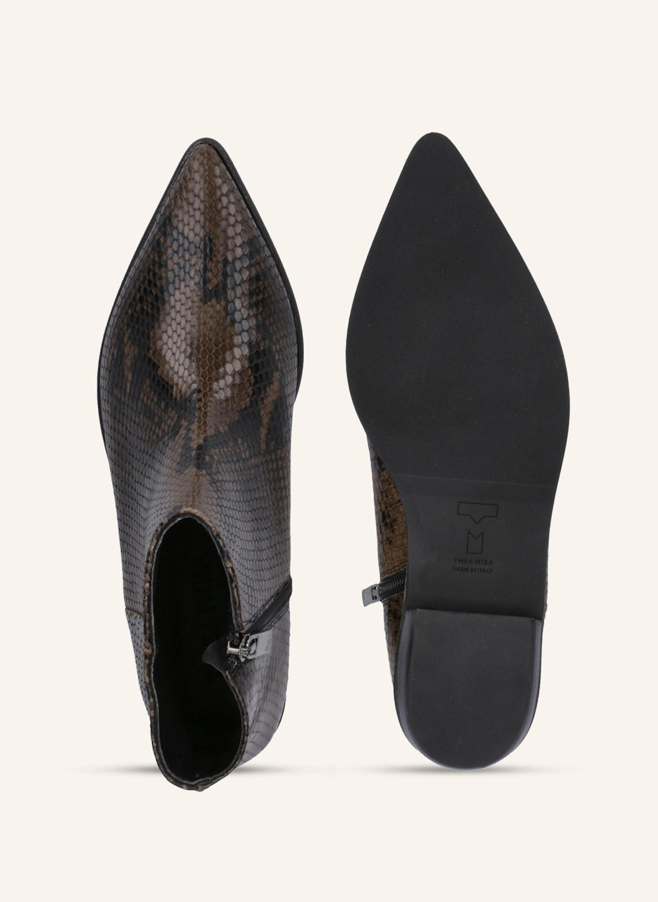 THEA MIKA Stiefeletten: DUNKELBRAUN