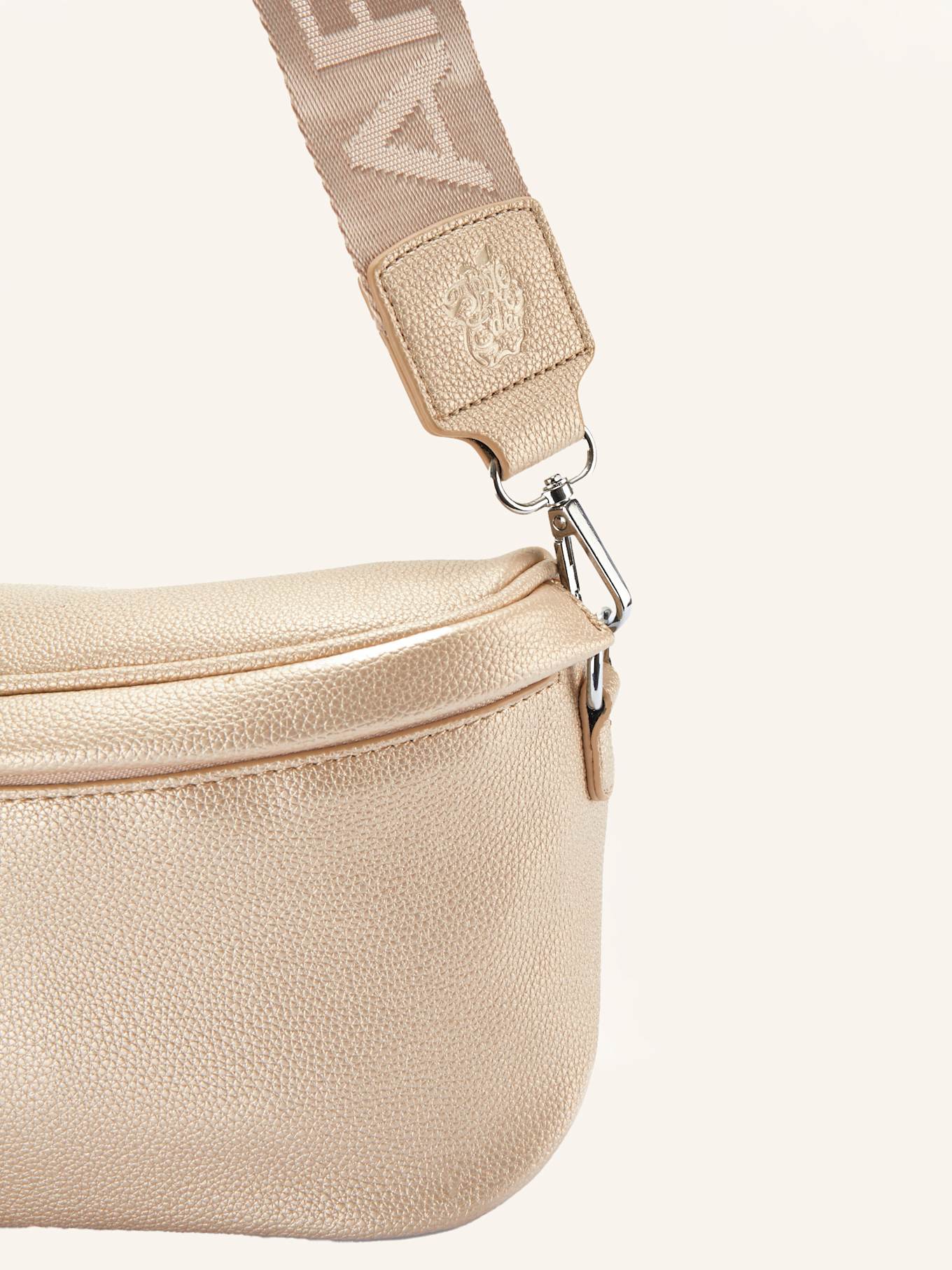 Apple of Eden Gürteltasche: BEIGE/ GOLD