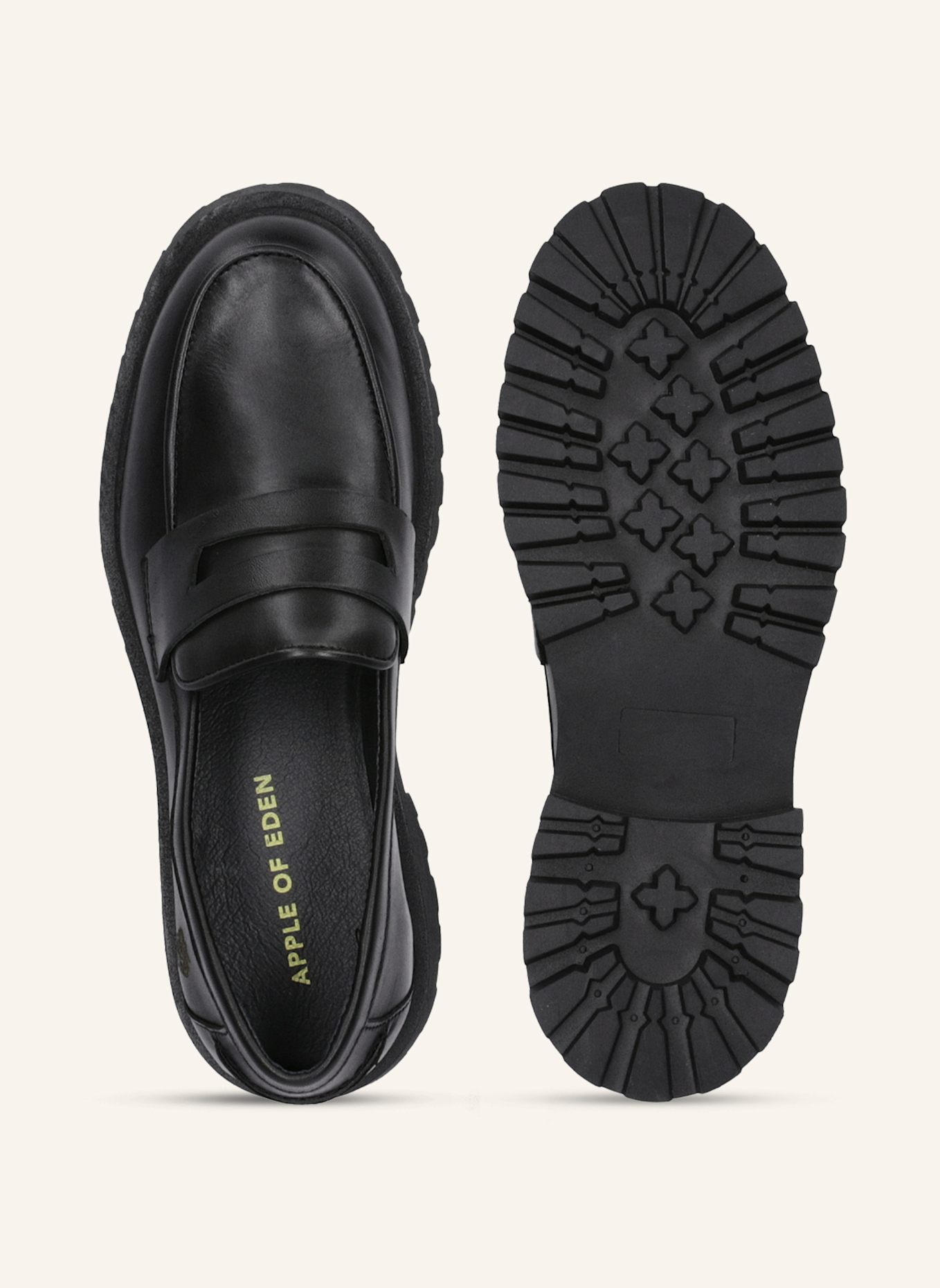 Apple of Eden Loafer: SCHWARZ