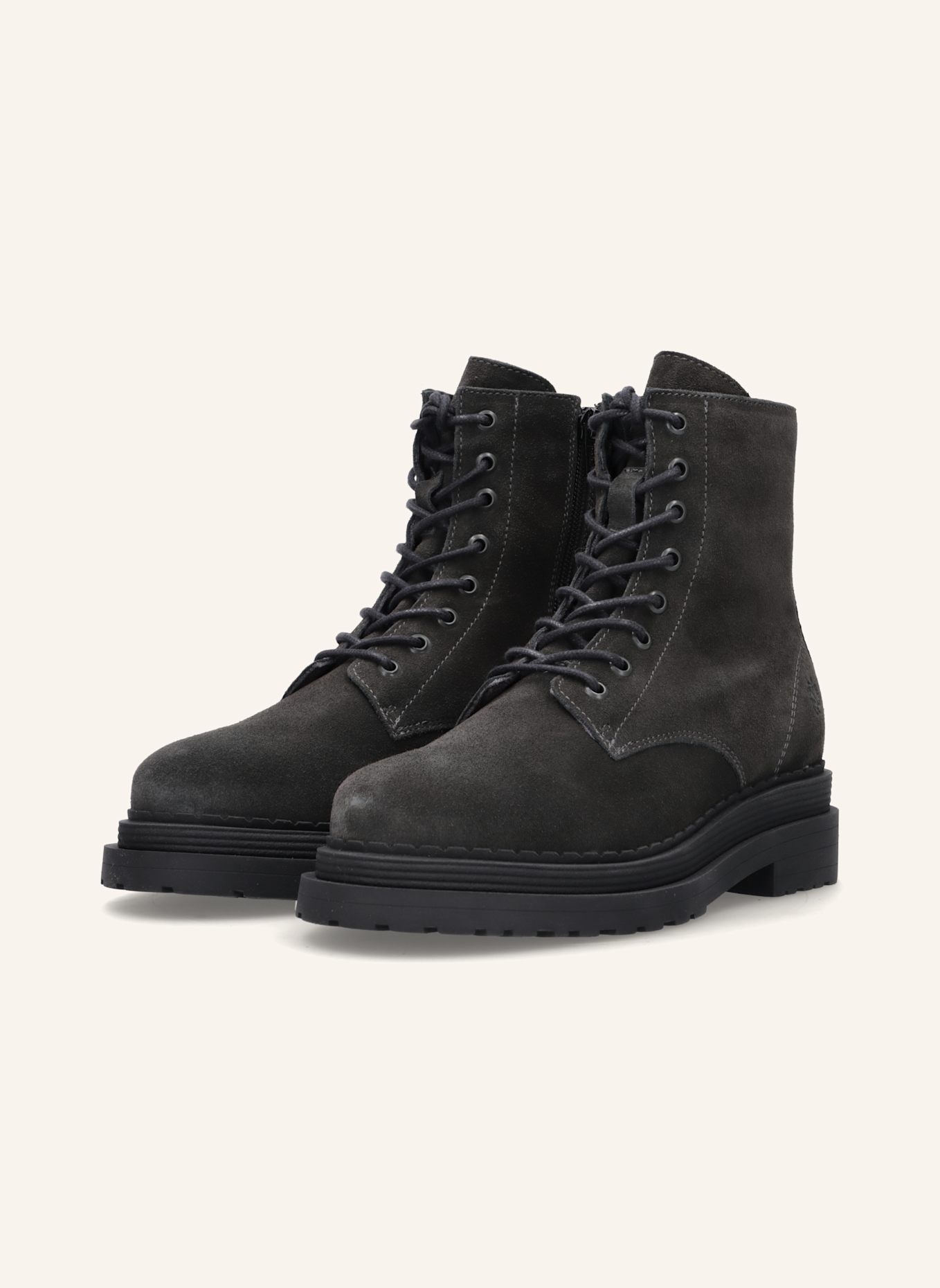 Apple of Eden Schnürstiefeletten: DUNKELGRAU