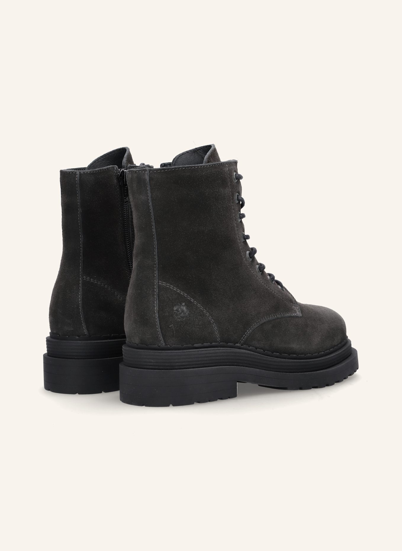 Apple of Eden Schnürstiefeletten: DUNKELGRAU