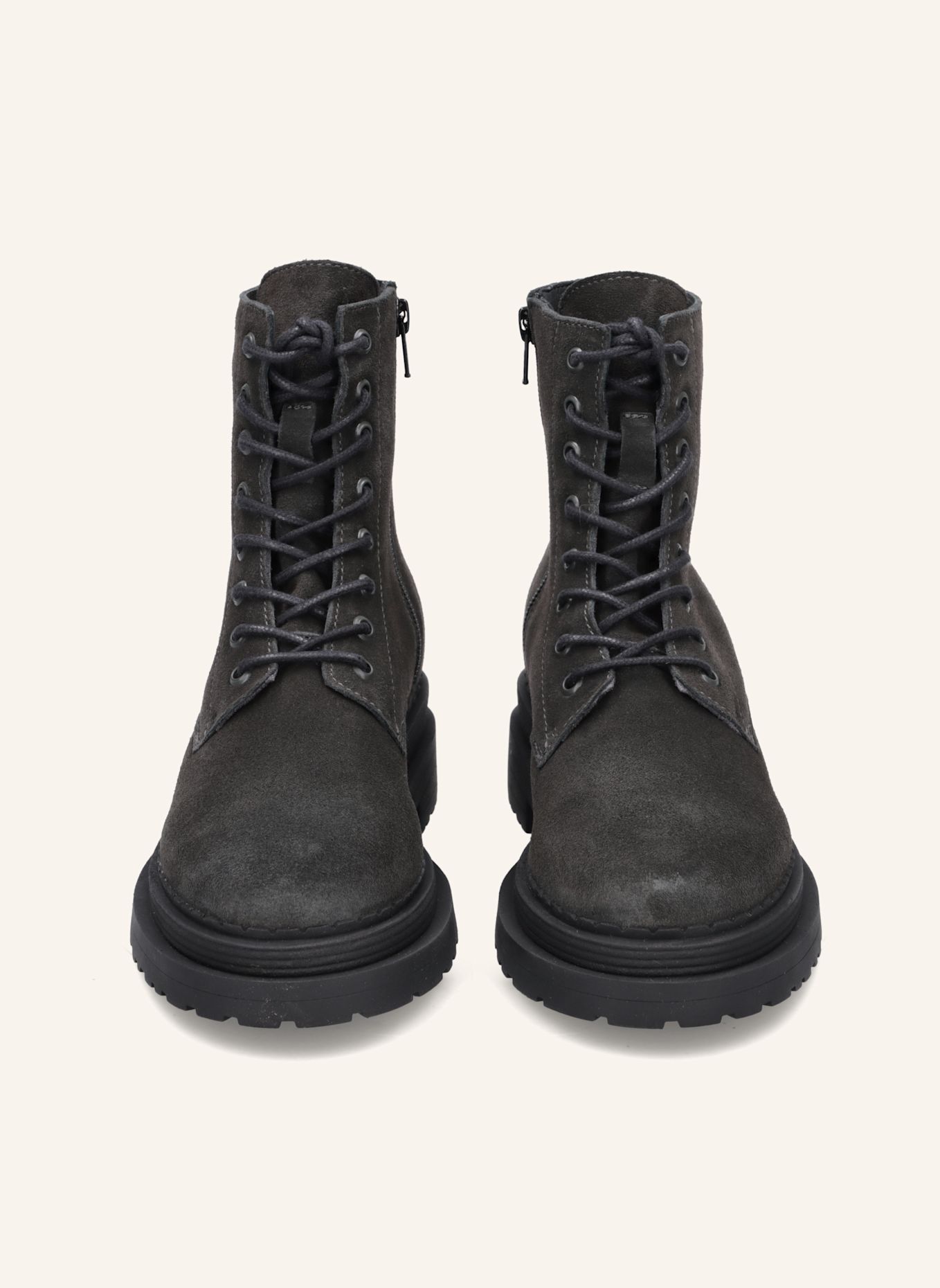 Apple of Eden Schnürstiefeletten: DUNKELGRAU