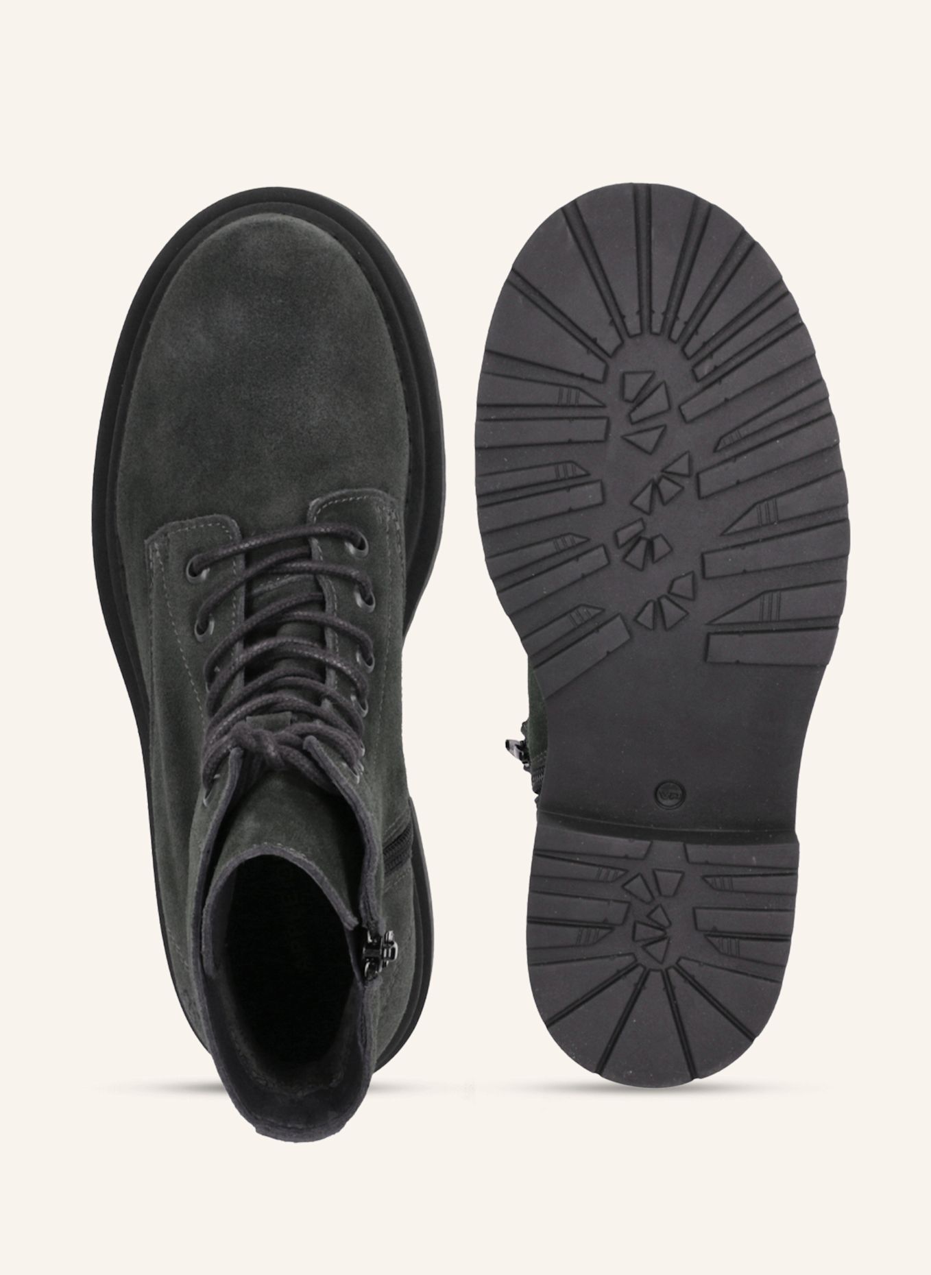 Apple of Eden Schnürstiefeletten: DUNKELGRAU