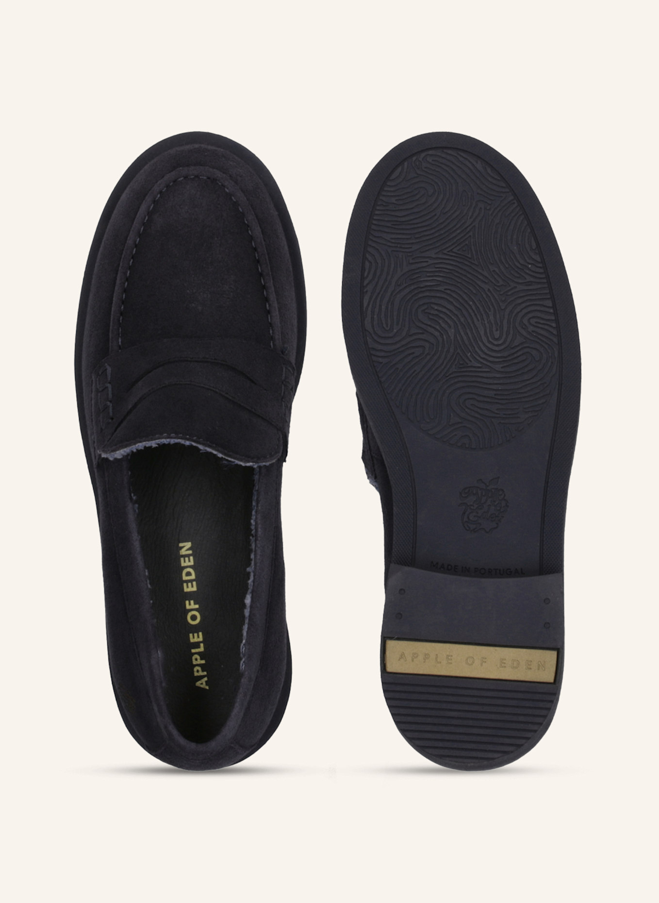 Apple of Eden Loafer: DUNKELBLAU