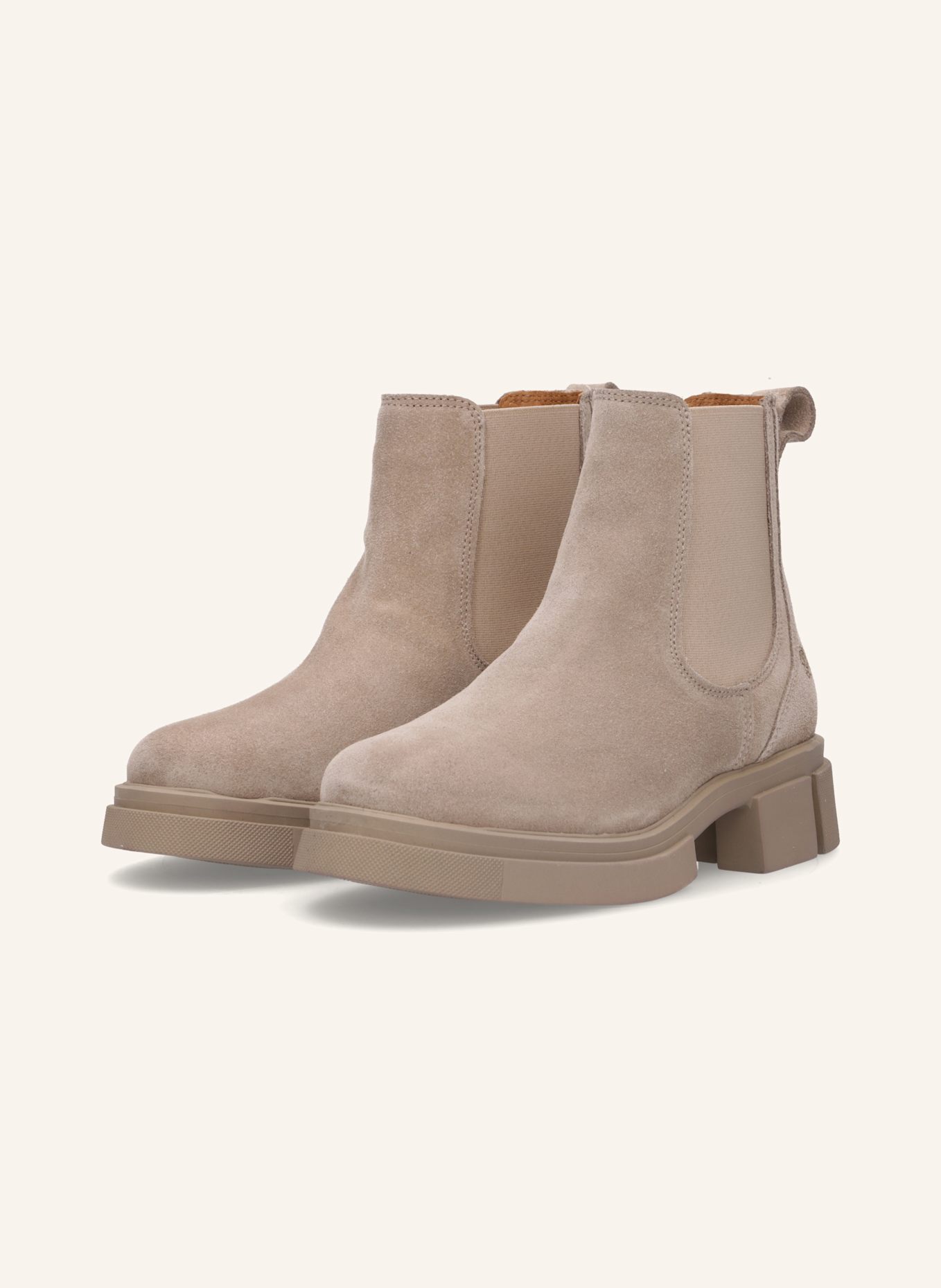 Apple of Eden Chelsea Boots: TAUPE