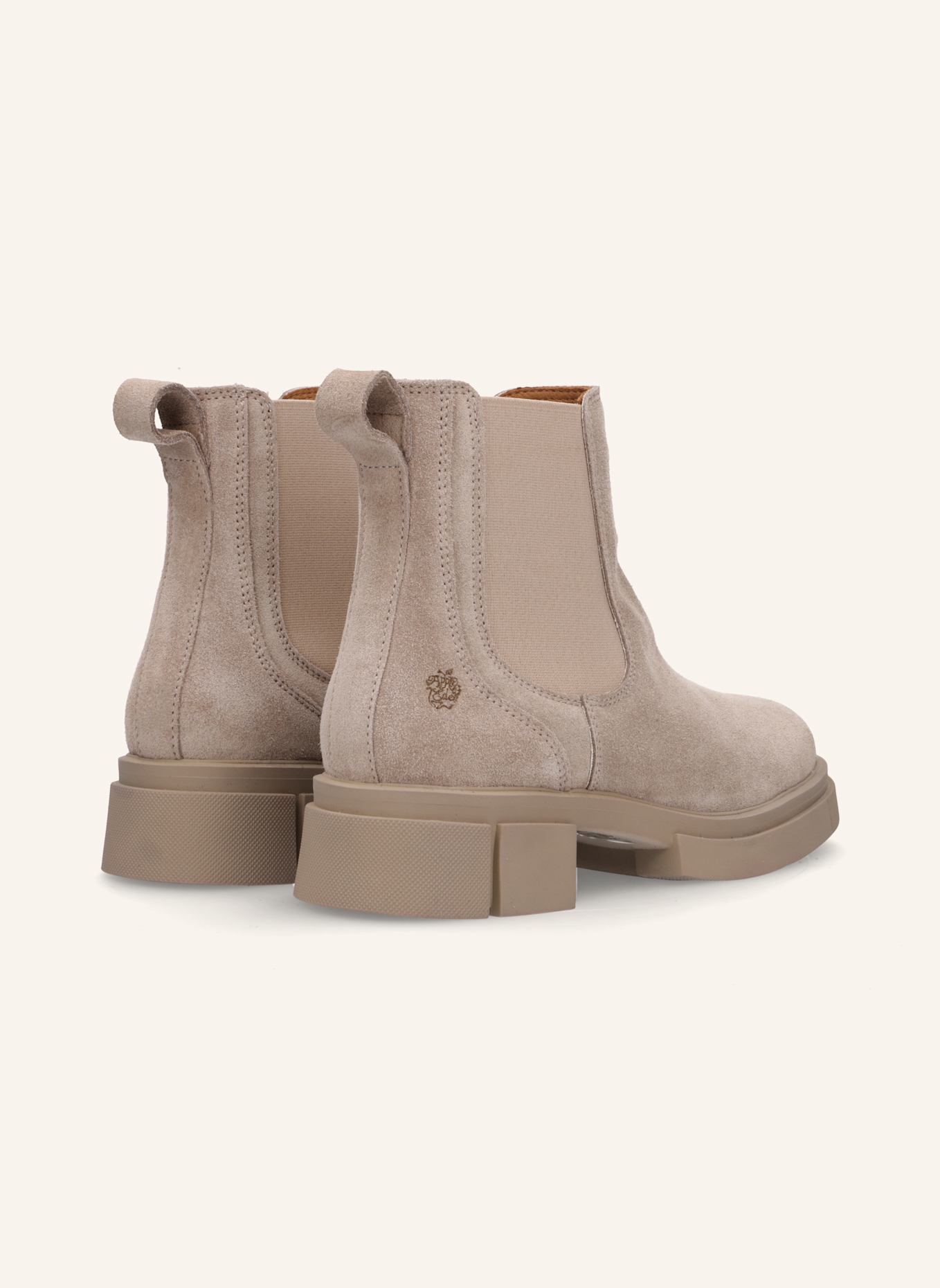 Apple of Eden Chelsea Boots: TAUPE