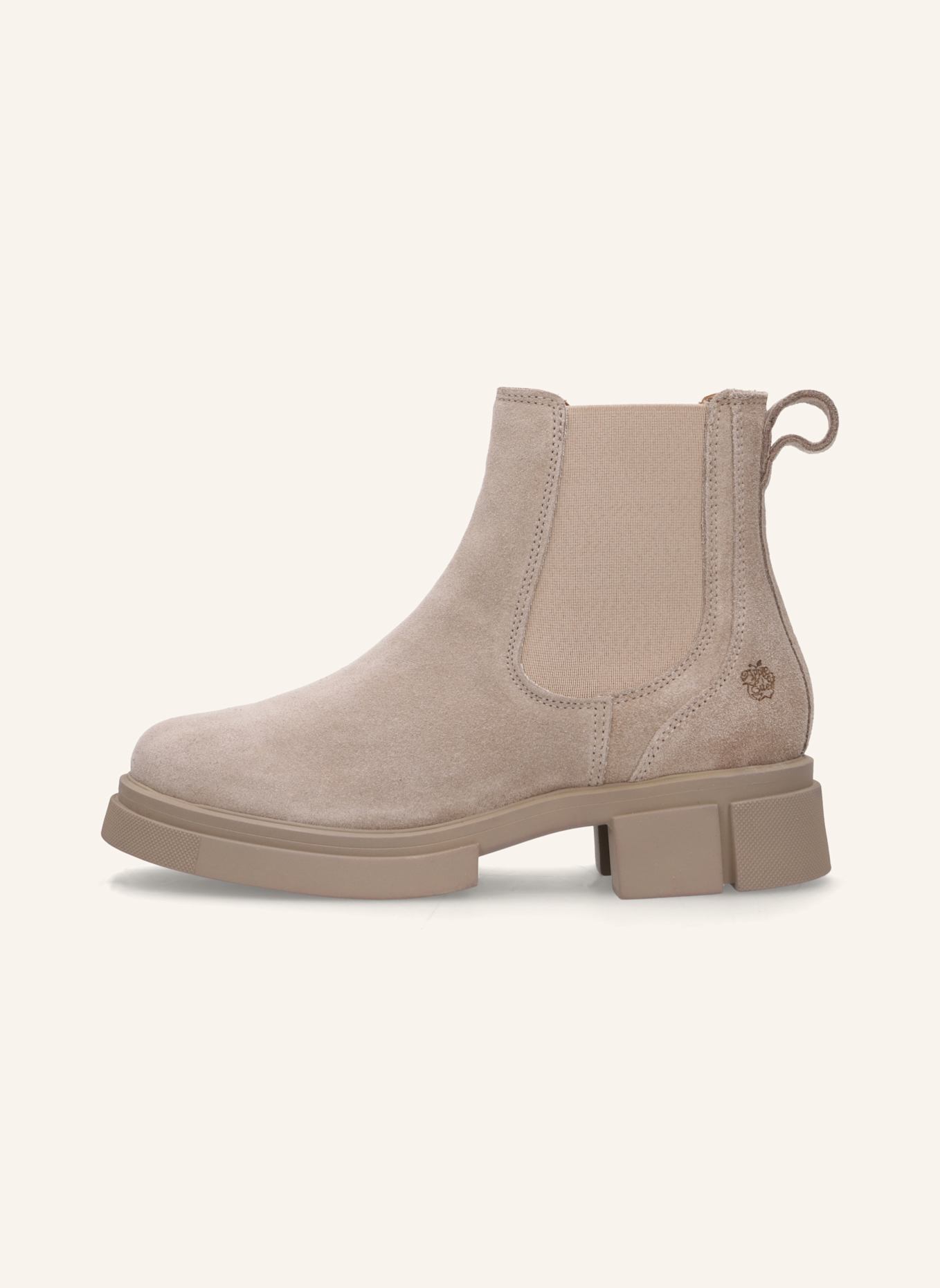 Apple of Eden Chelsea Boots: TAUPE
