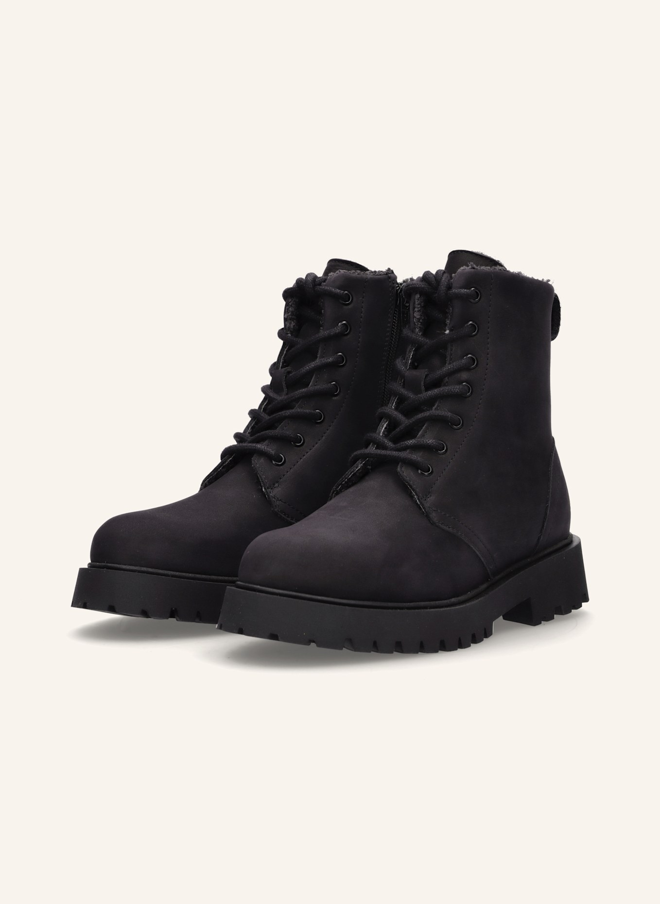 Apple of Eden Schnürstiefeletten: SCHWARZ