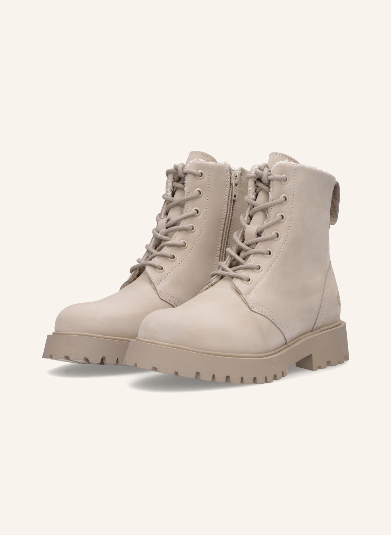 Apple of Eden Schnürstiefeletten: TAUPE