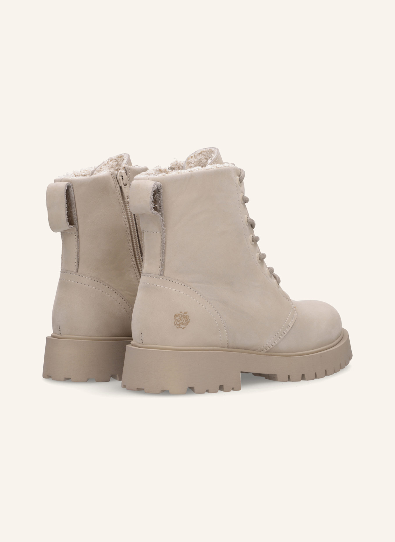 Apple of Eden Schnürstiefeletten: TAUPE