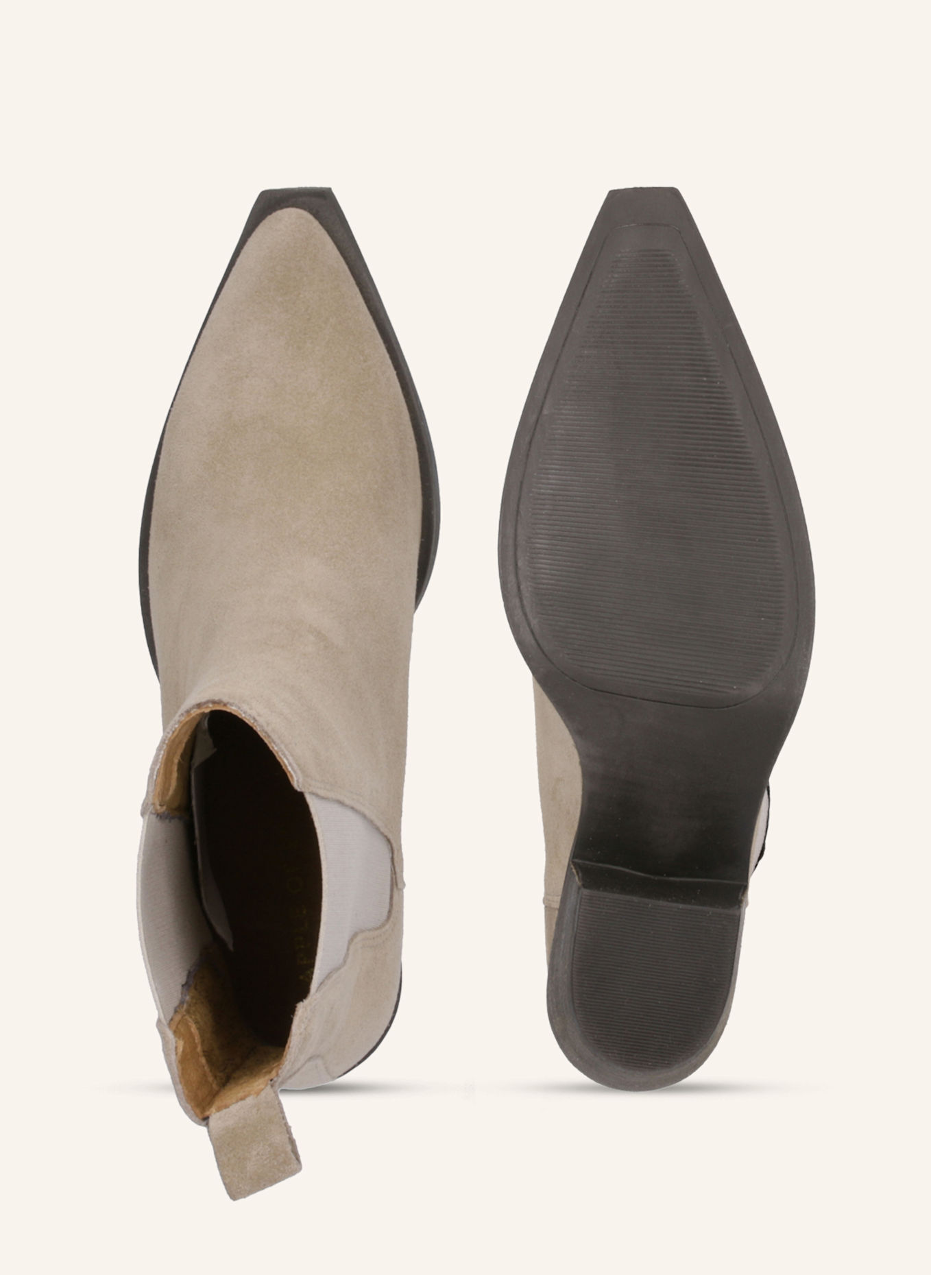 Apple of Eden Cowboy Boots: TAUPE