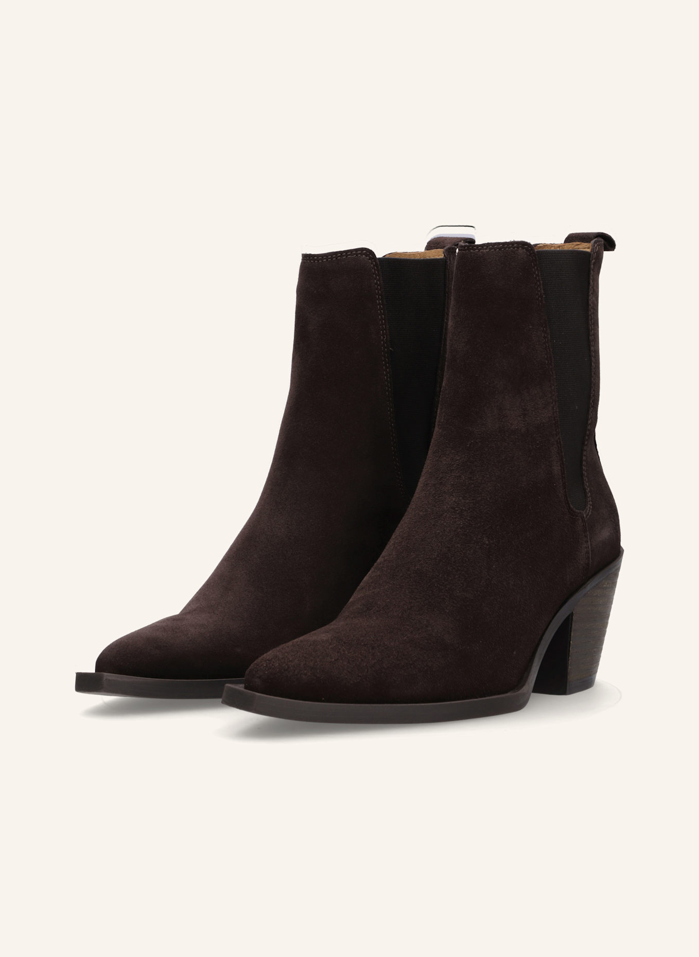 Apple of Eden Cowboy Boots: DUNKELBRAUN