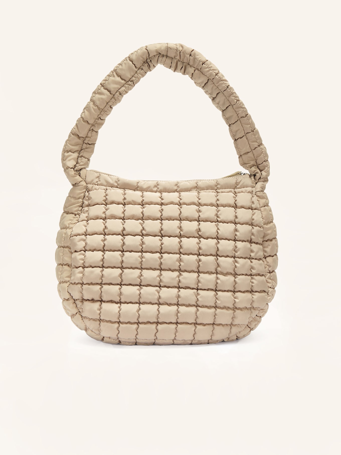 Apple of Eden Hobo Bag: TAUPE