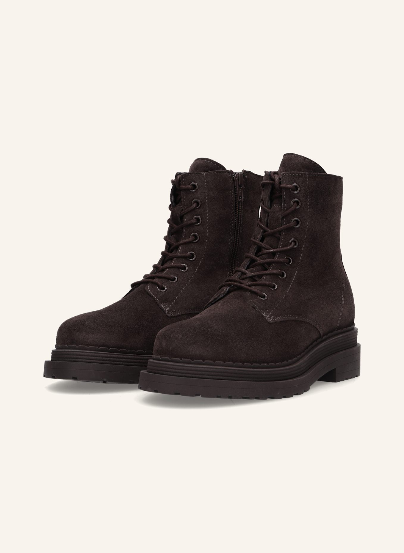 Apple of Eden Schnürstiefeletten: DUNKELBRAUN