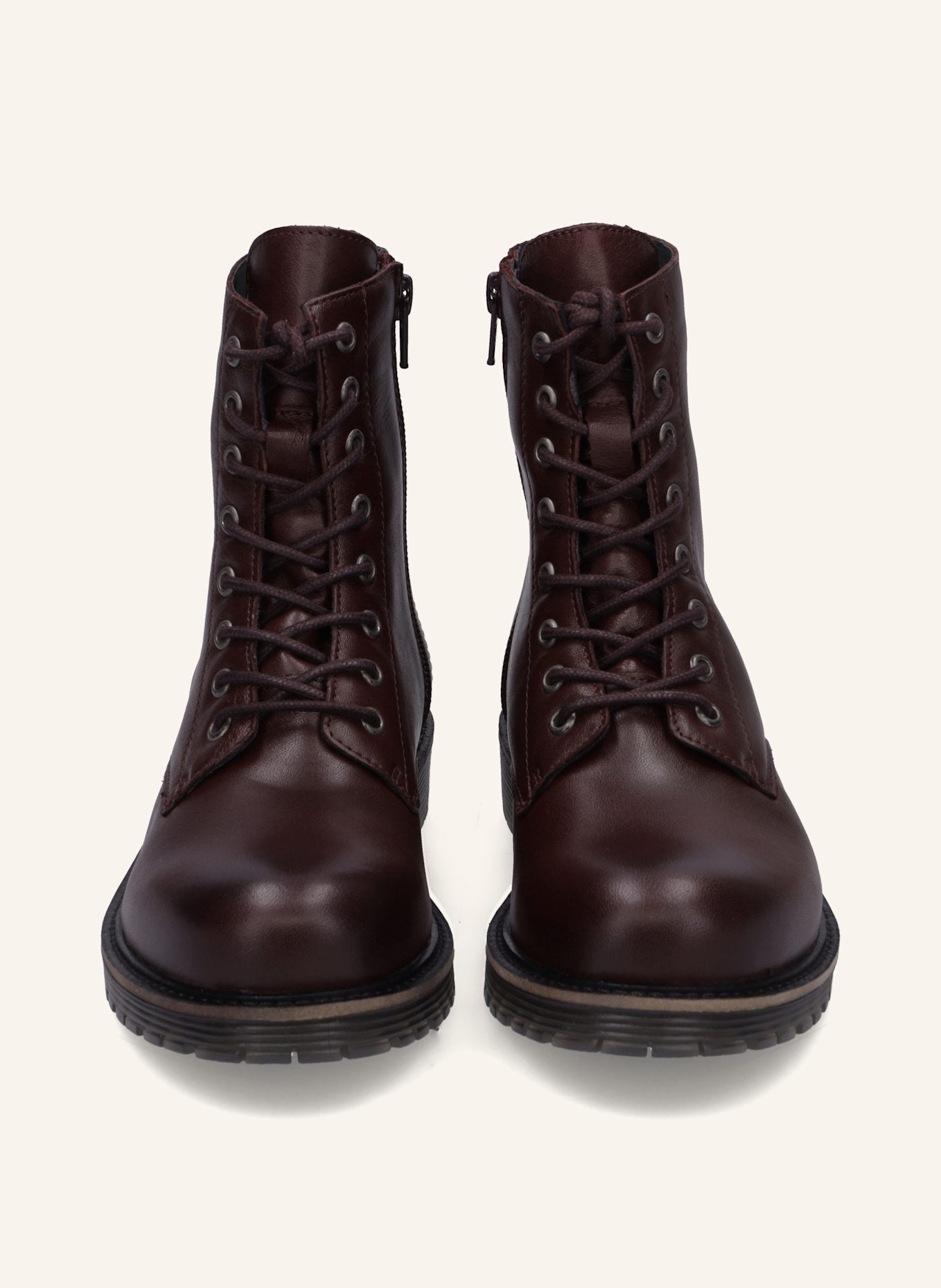 Apple of Eden Schnürstiefeletten: DUNKELROT