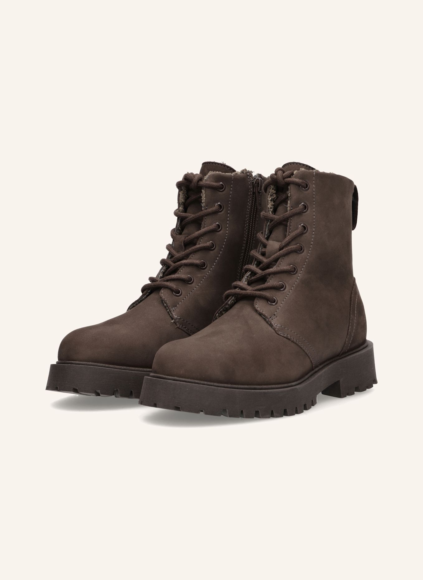 Apple of Eden Schnürstiefeletten: DUNKELBRAUN