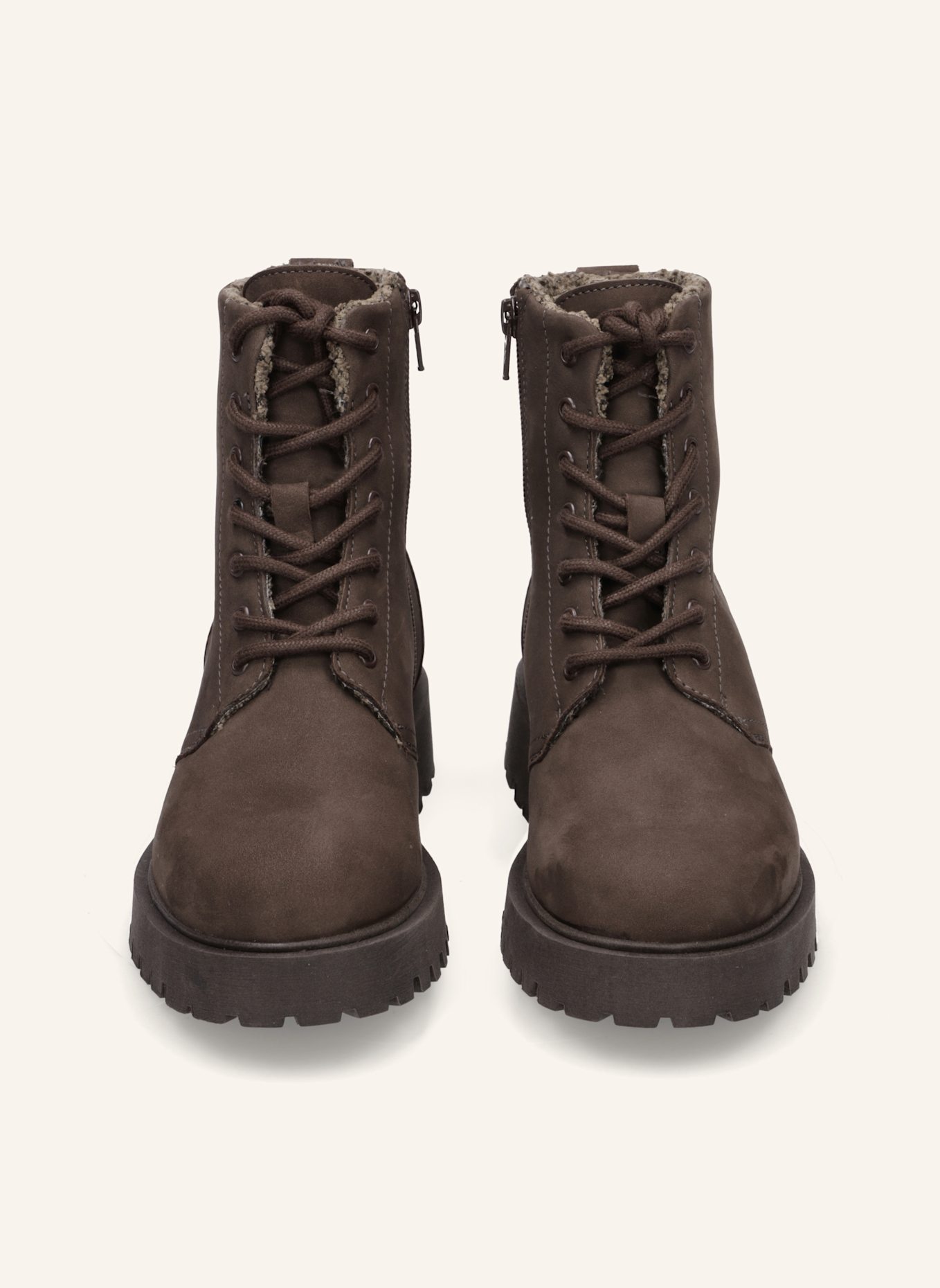 Apple of Eden Schnürstiefeletten: DUNKELBRAUN