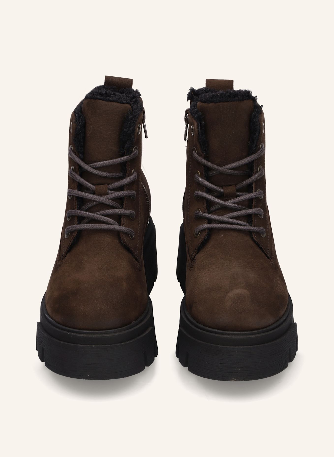 Apple of Eden Schnürstiefeletten: DUNKELBRAUN