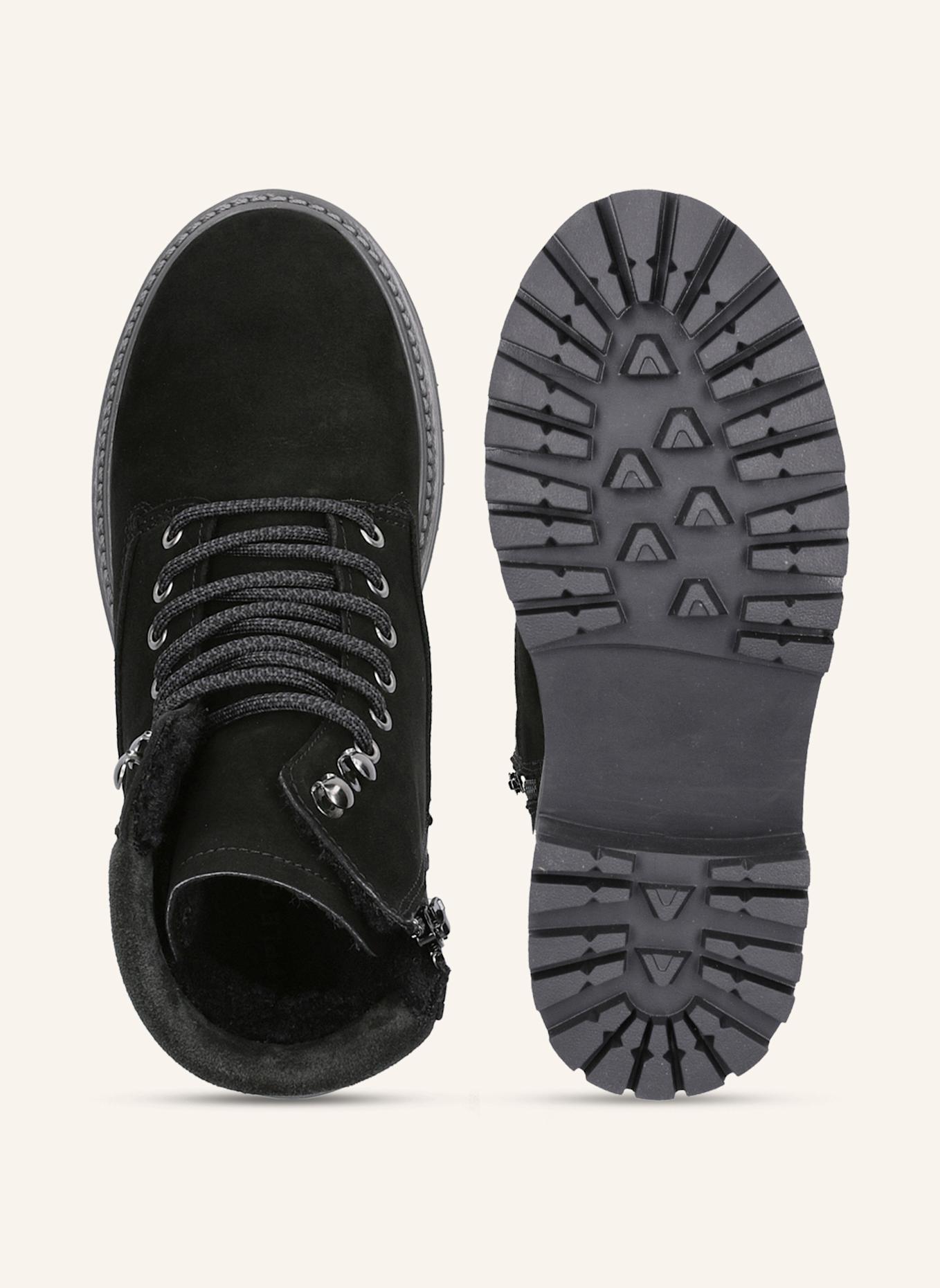 Apple of Eden Schnürstiefeletten: SCHWARZ