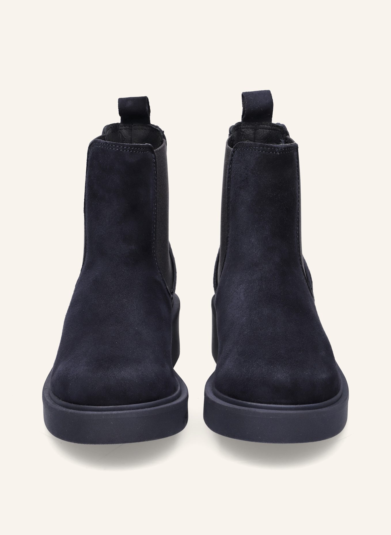 Apple of Eden Chelsea Boots: DUNKELBLAU