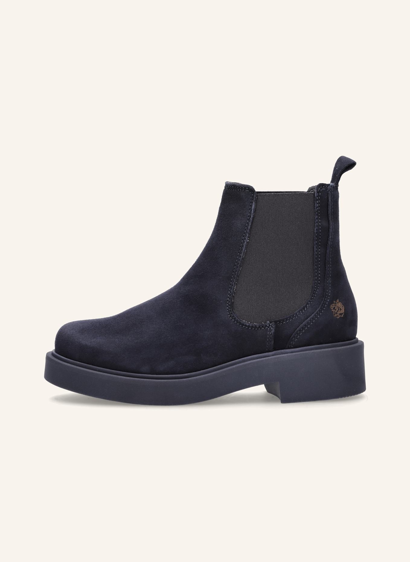 Apple of Eden Chelsea Boots: DUNKELBLAU