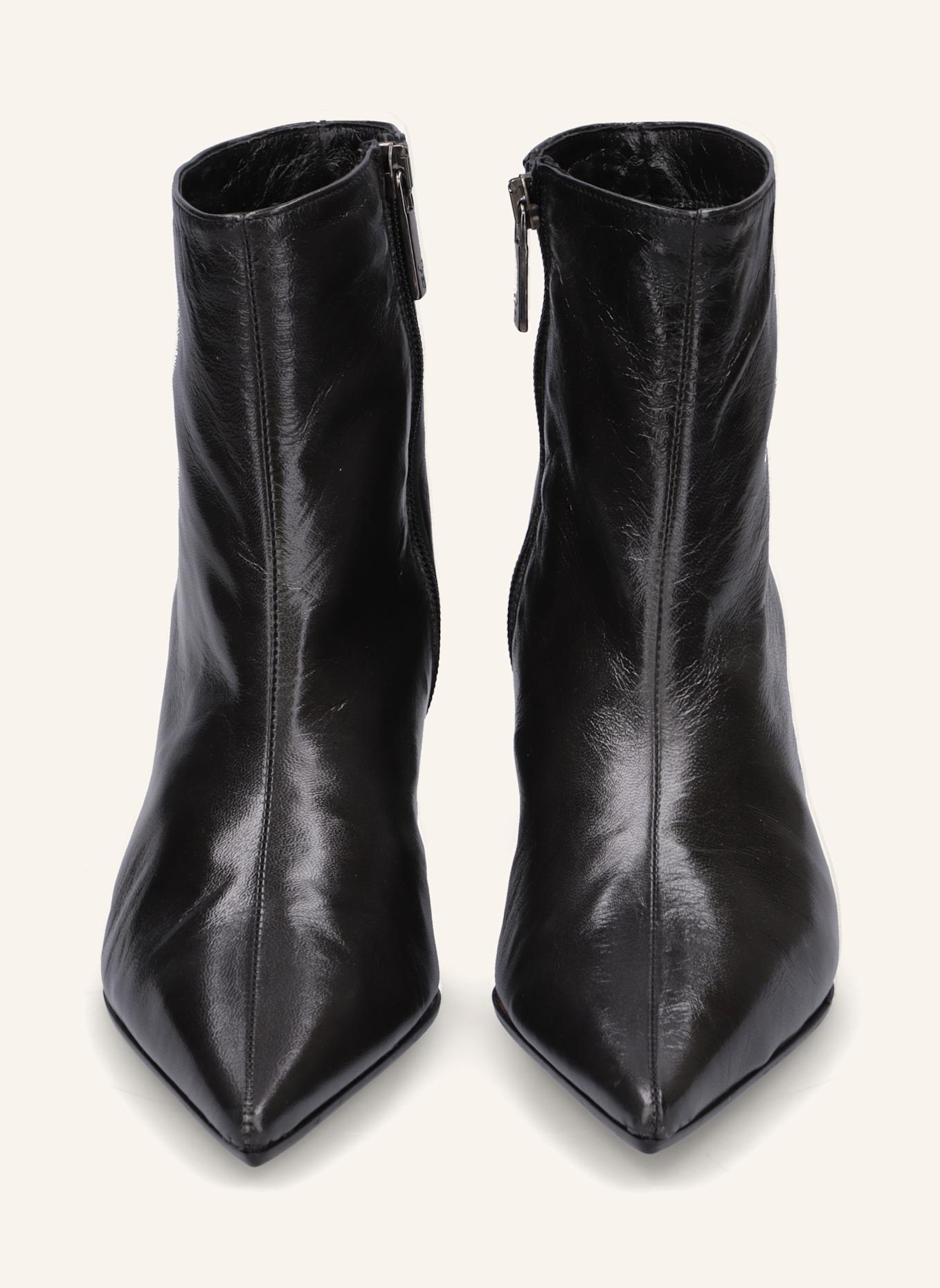 THEA MIKA Lackstiefeletten: TAUPE