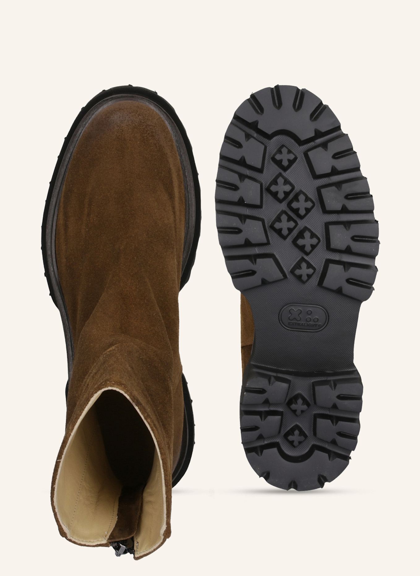 THEA MIKA Boots CARRIE: COGNAC