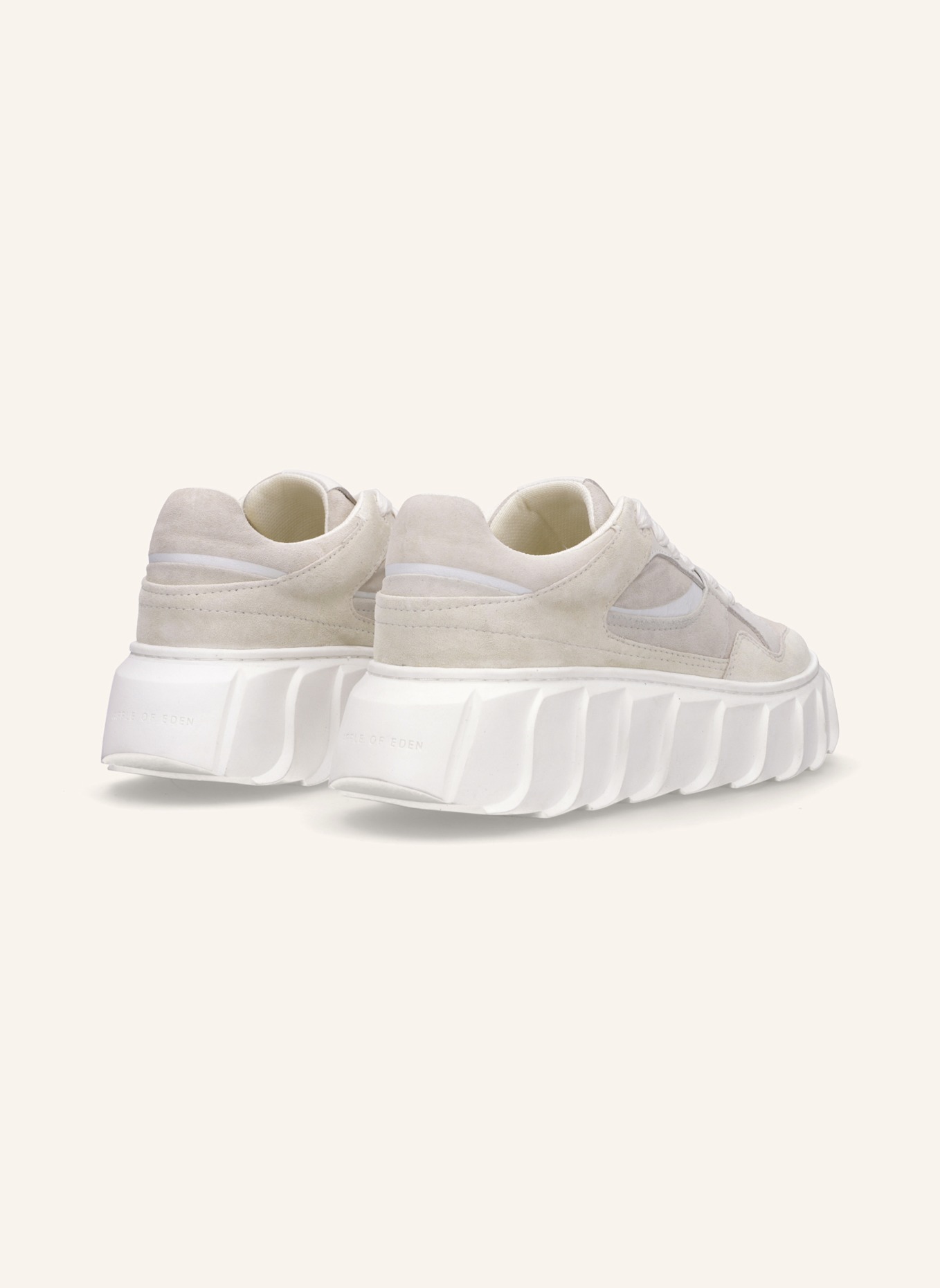 Apple of Eden Plateau-Sneaker: BEIGE