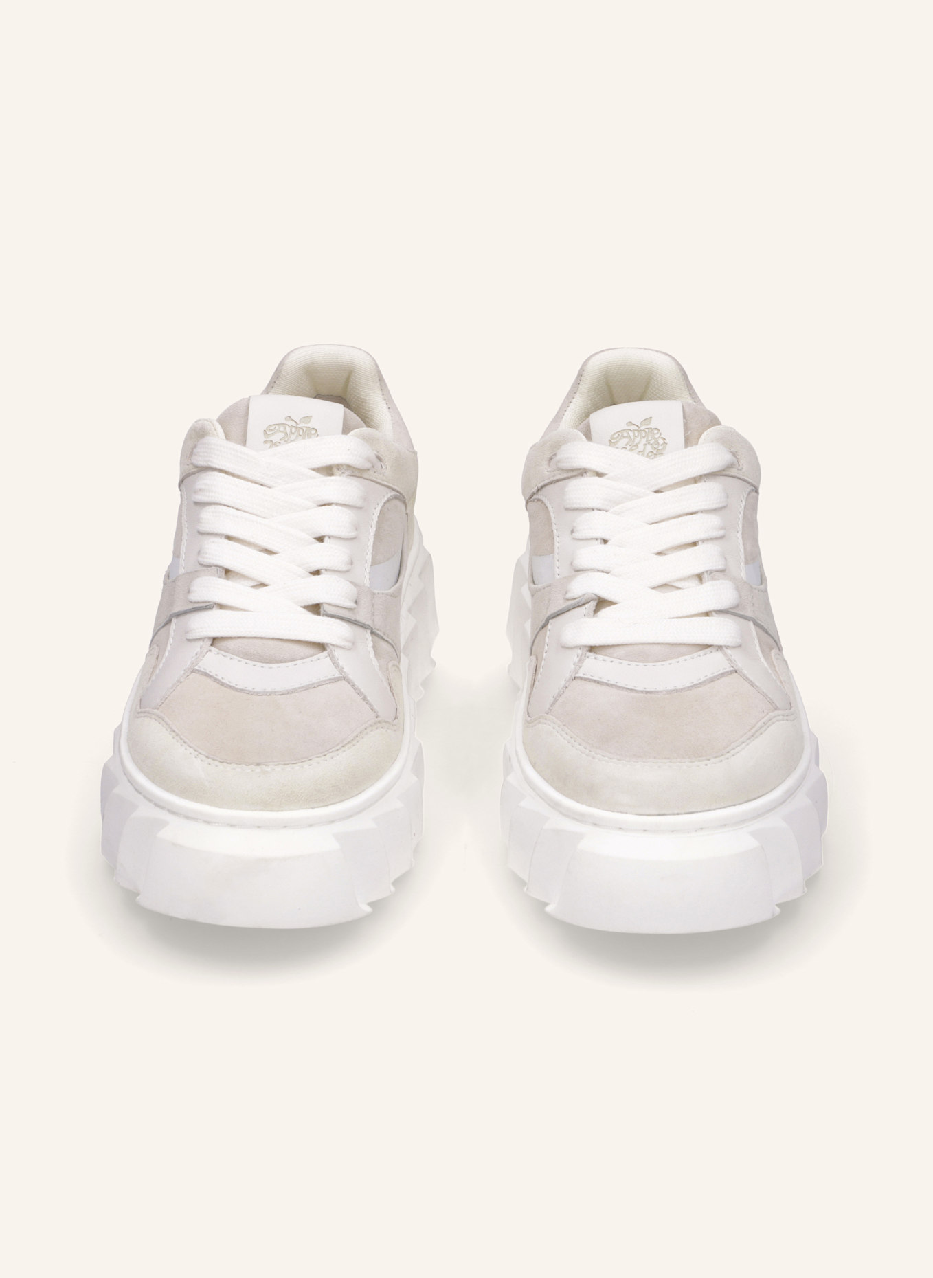 Apple of Eden Plateau-Sneaker: BEIGE