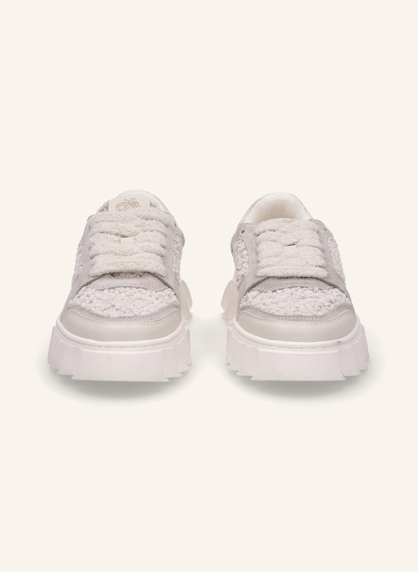 Apple of Eden Sneaker: WEISS/ HELLGRAU