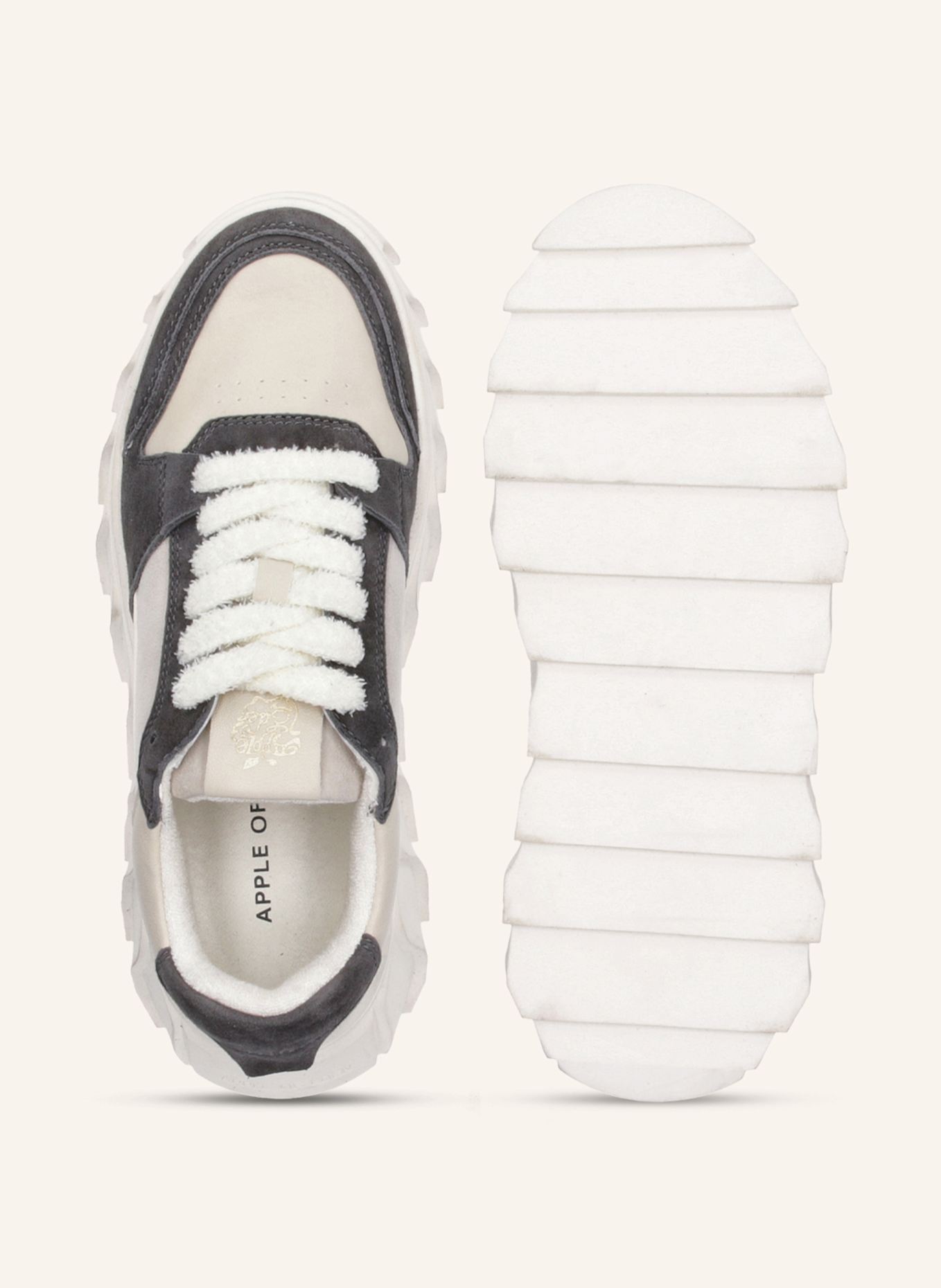 Apple of Eden Sneaker: SCHWARZ/ BEIGE