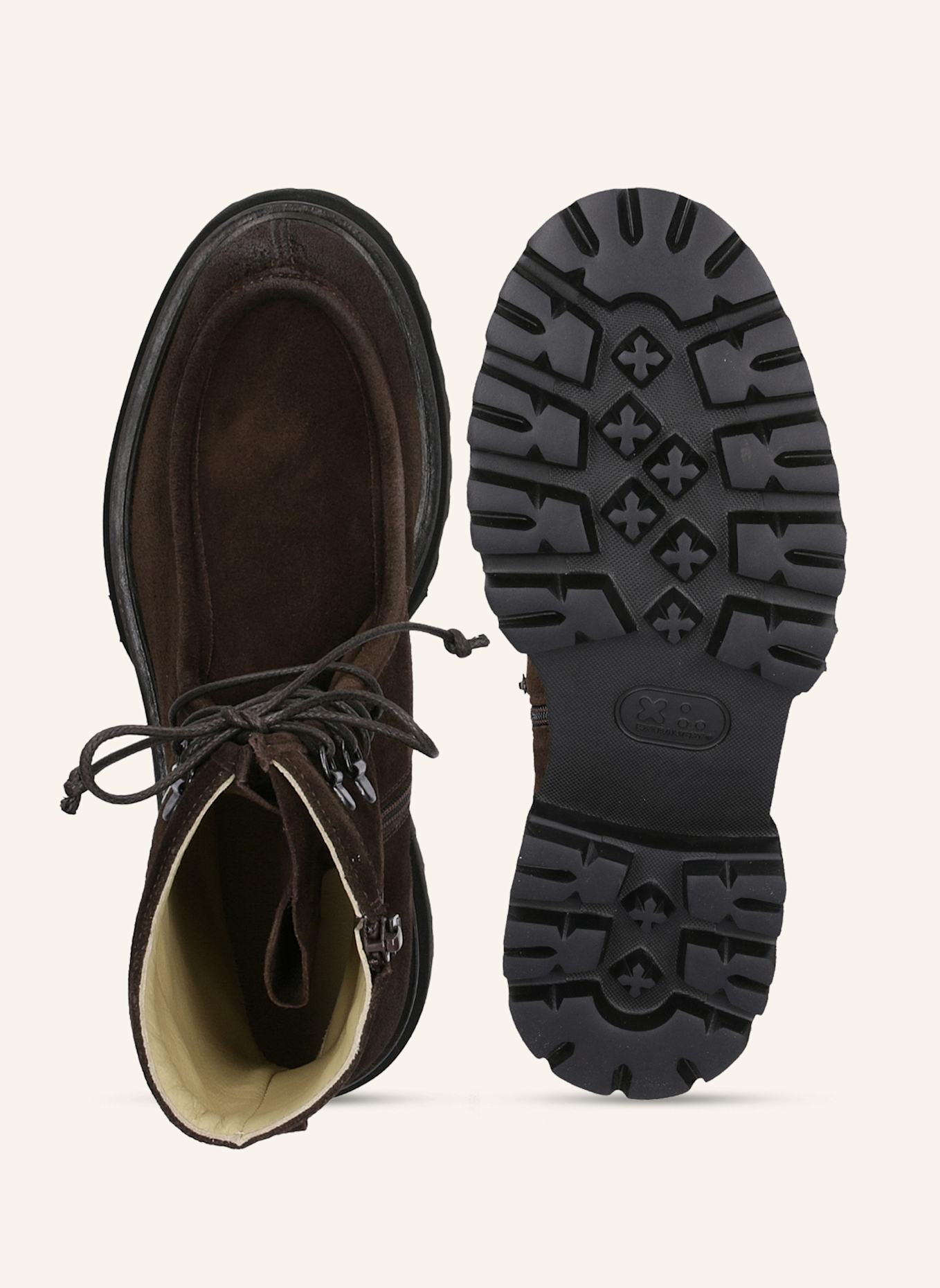 THEA MIKA Stiefeletten: DUNKELBRAUN