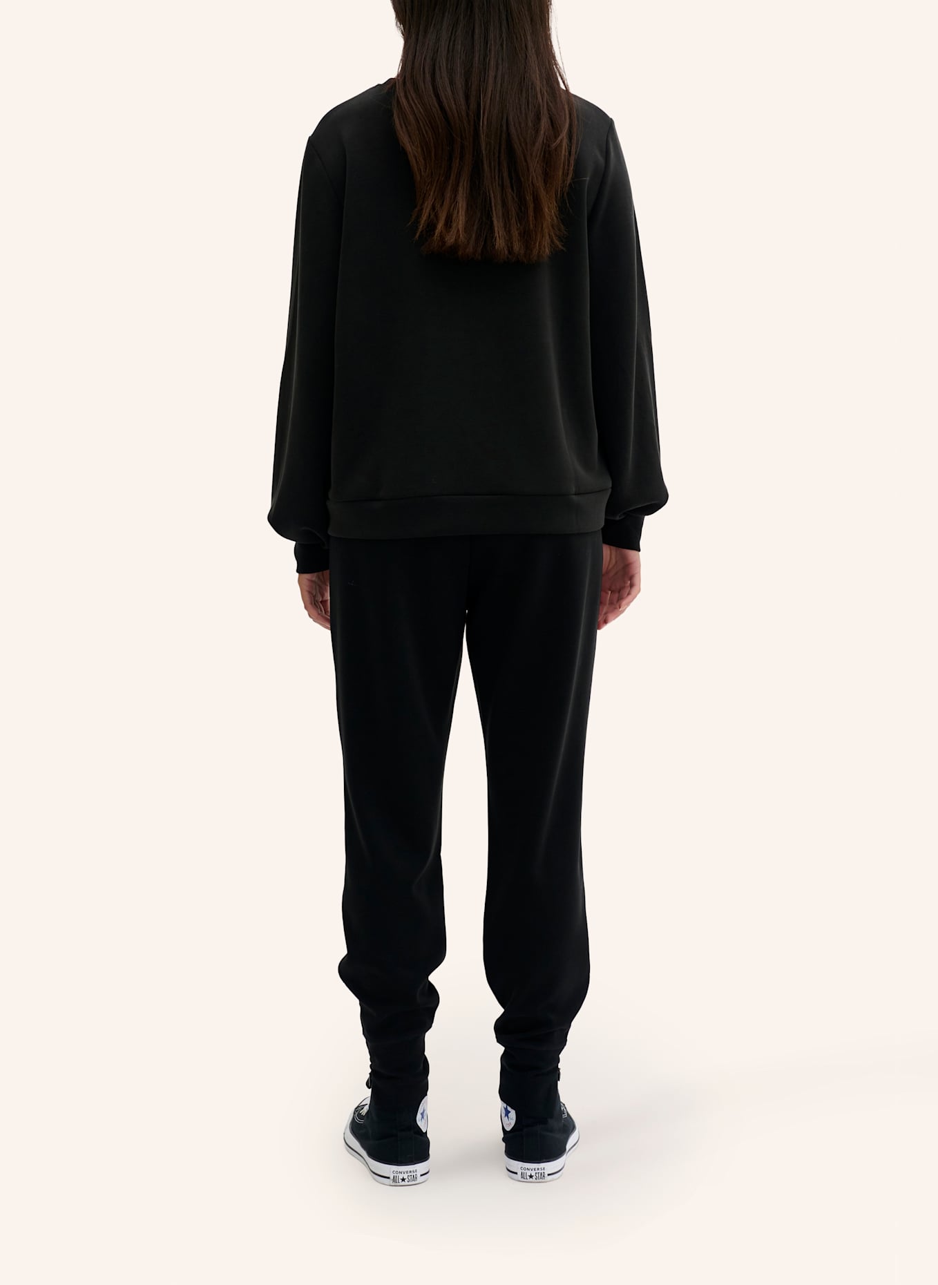 MY ESSENTIAL WARDROBE Sweatshirt: SCHWARZ