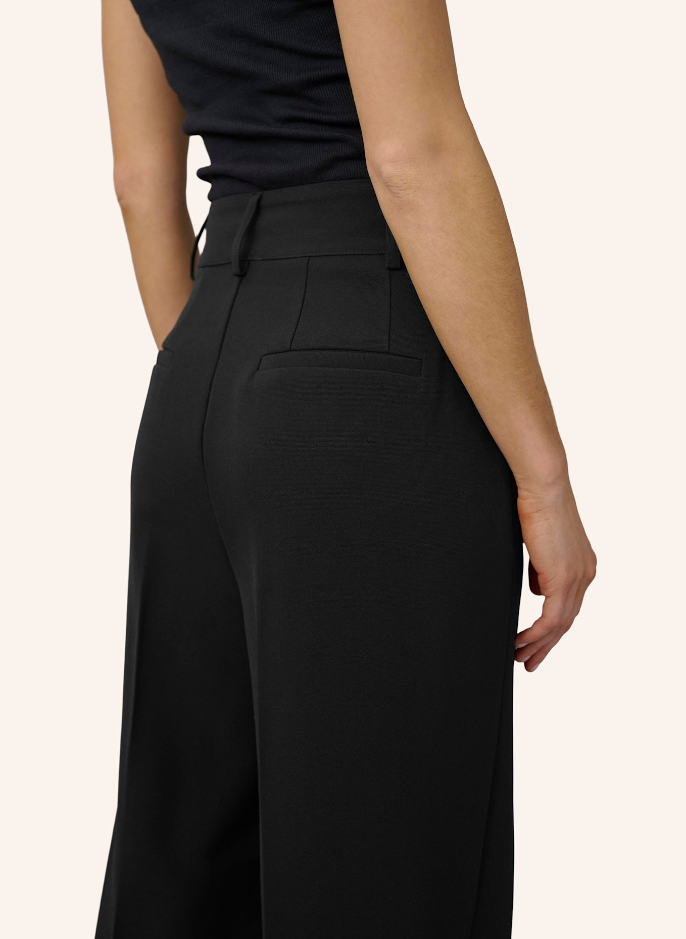 MY ESSENTIAL WARDROBE Hose THE TAILORED: SCHWARZ