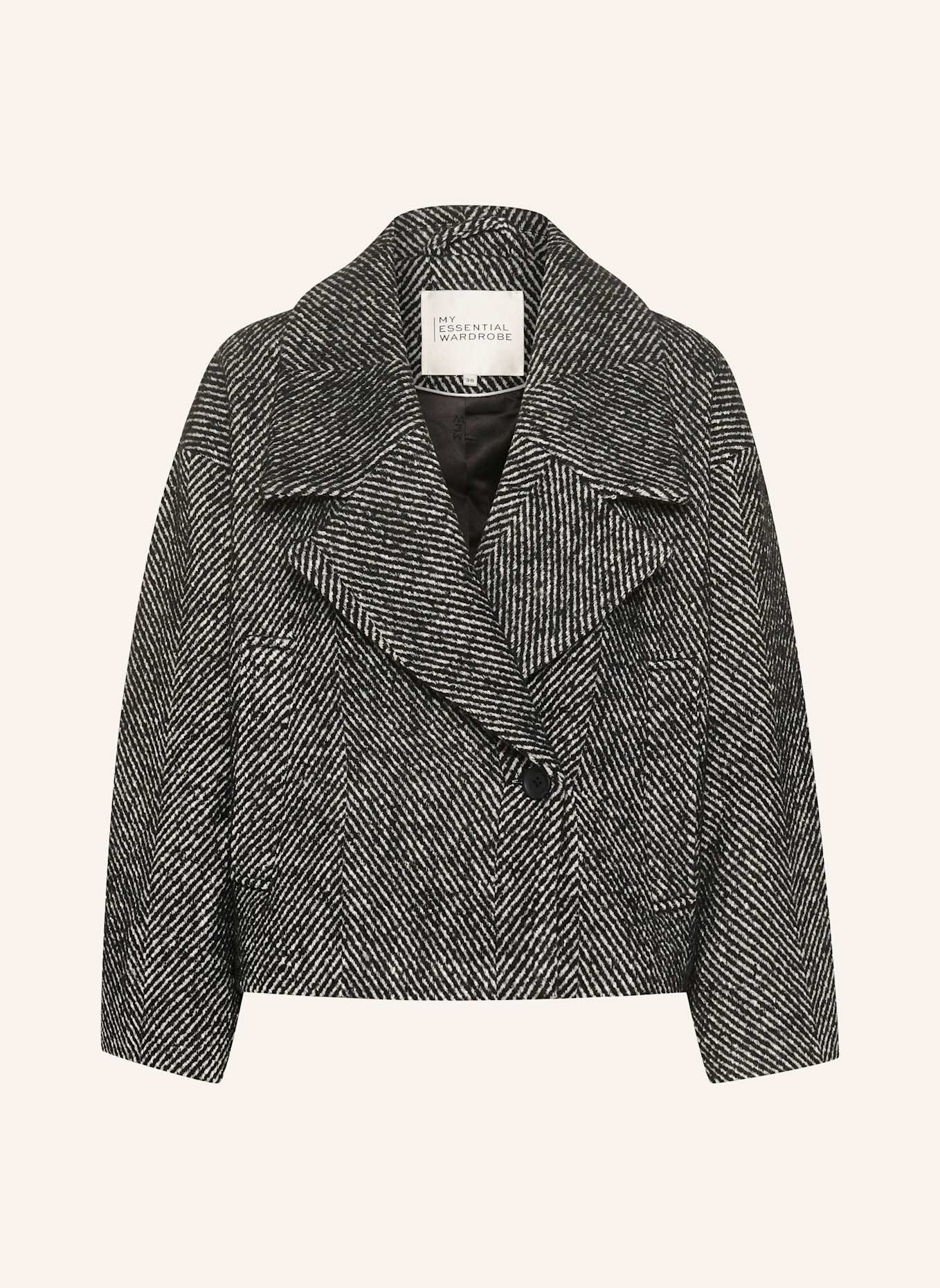 MY ESSENTIAL WARDROBE Jacke MAGGIE: DUNKELGRAU