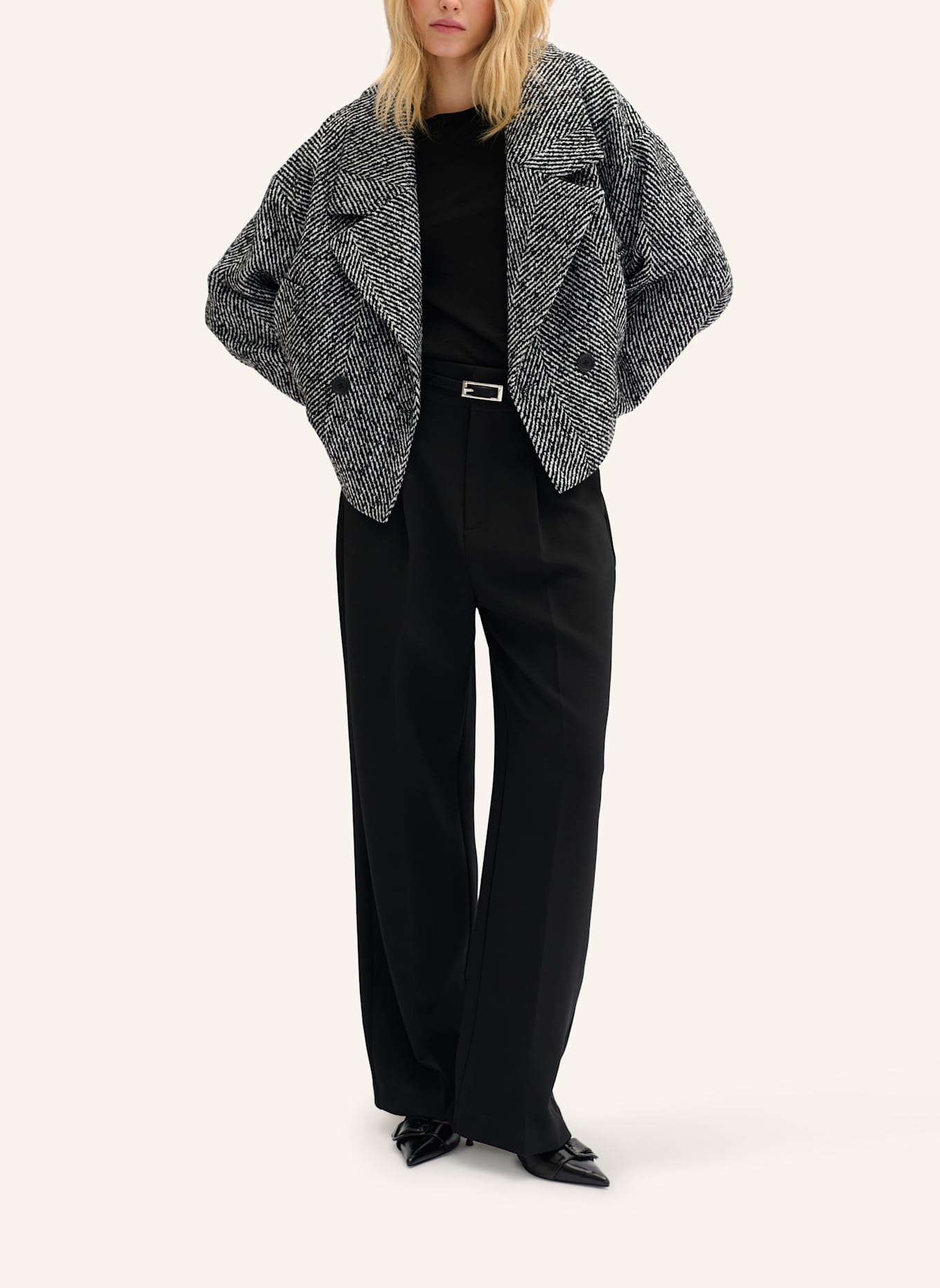 MY ESSENTIAL WARDROBE Jacke MAGGIE: DUNKELGRAU