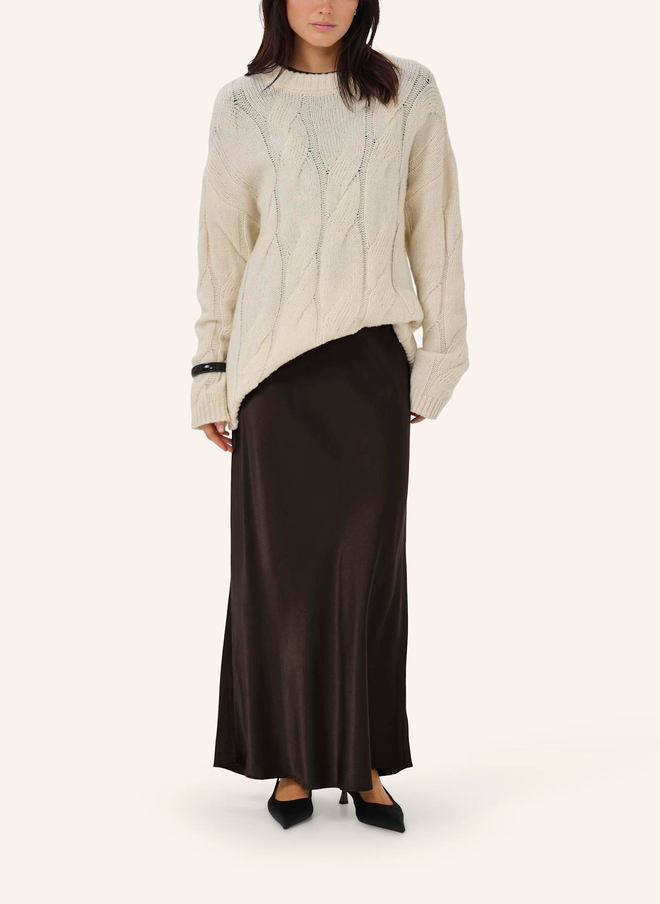 MY ESSENTIAL WARDROBE Rock ESTELLE: DUNKELBRAUN