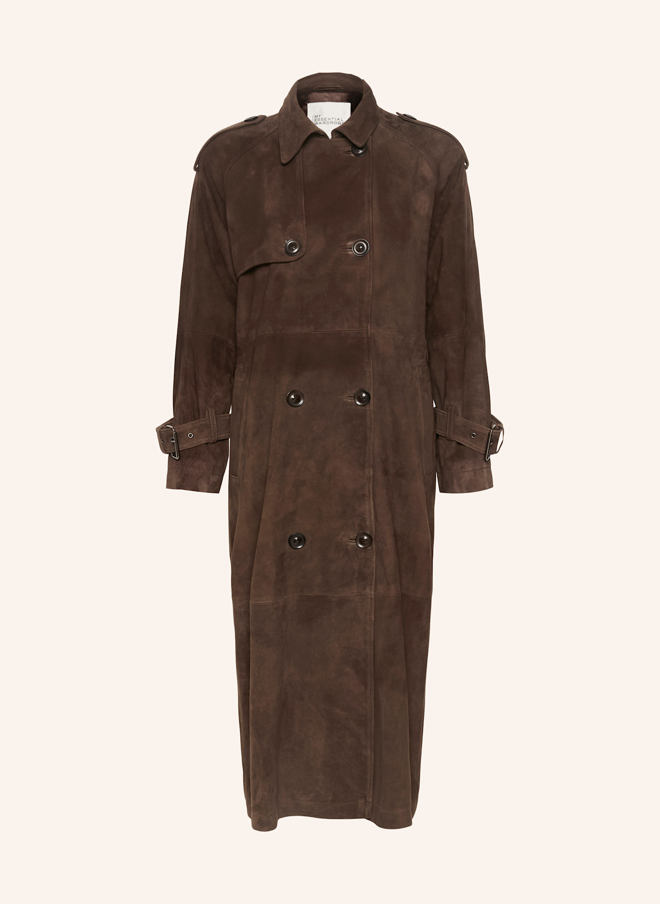 MY ESSENTIAL WARDROBE Trenchcoat TARA: BRAUN