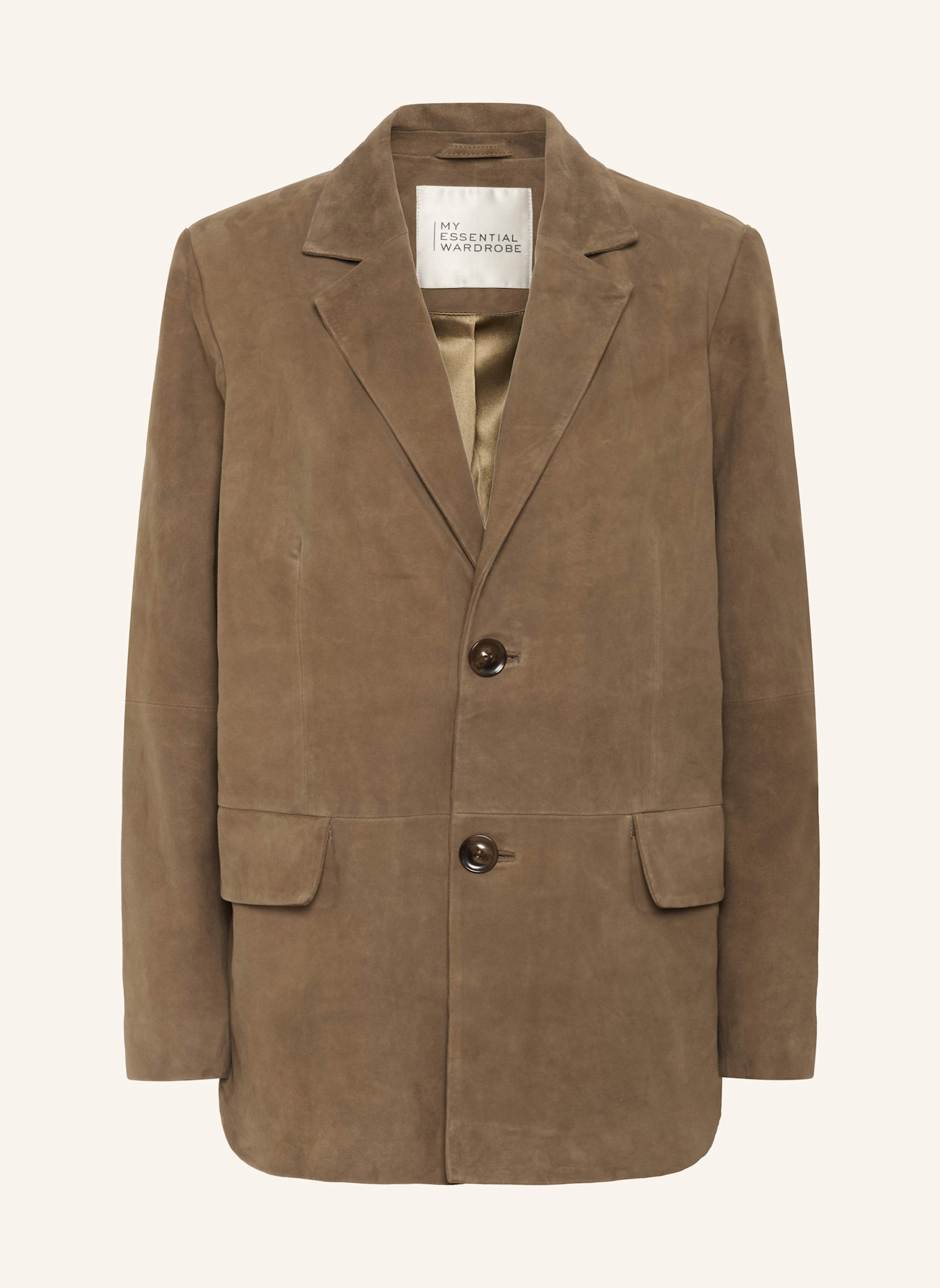 MY ESSENTIAL WARDROBE Lederjacke TARA: COGNAC