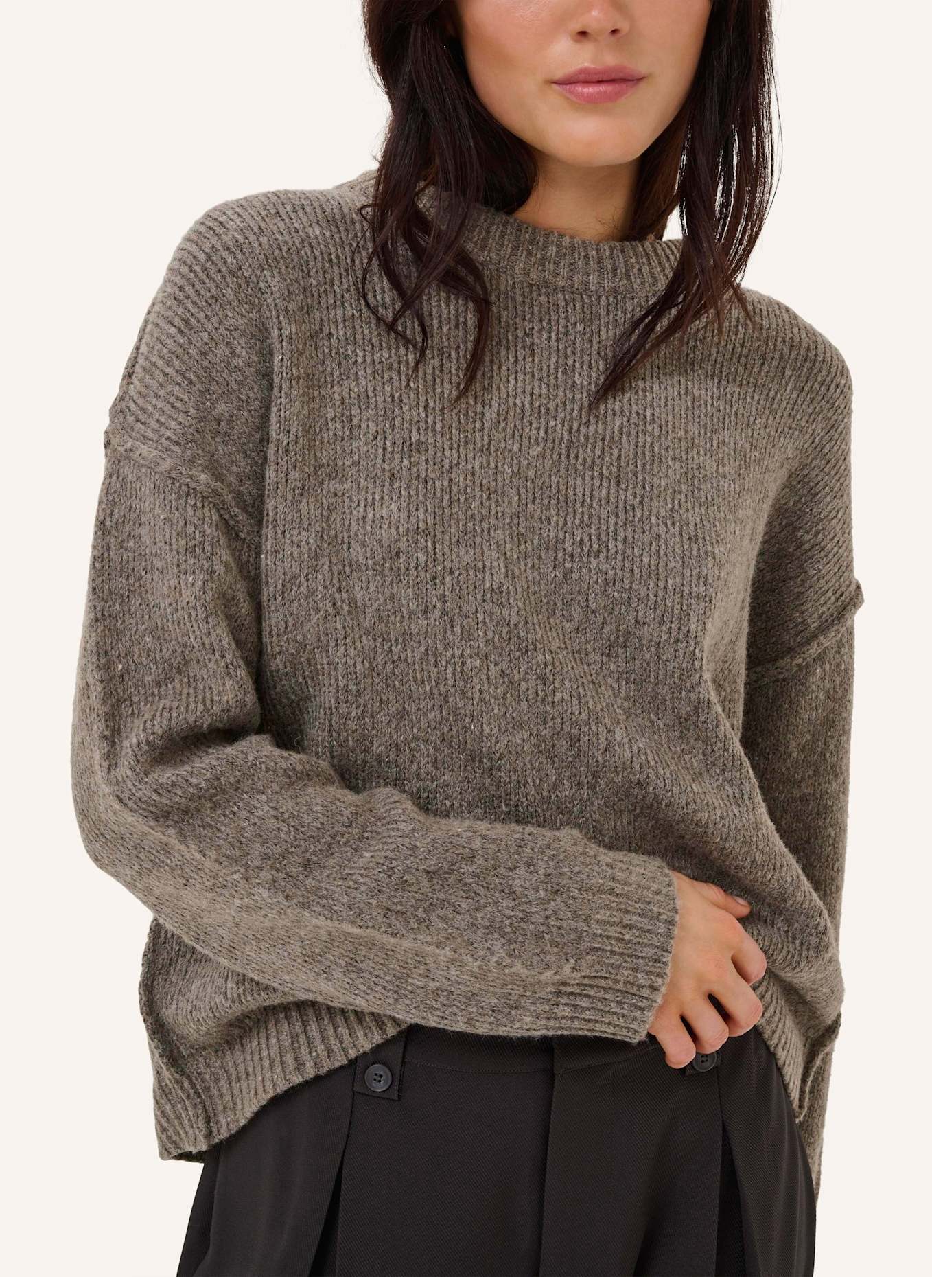MY ESSENTIAL WARDROBE Strickpullover PALOMA: BRAUN