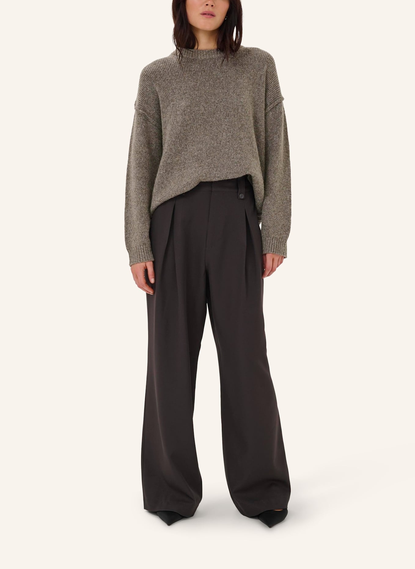 MY ESSENTIAL WARDROBE Strickpullover PALOMA: BRAUN