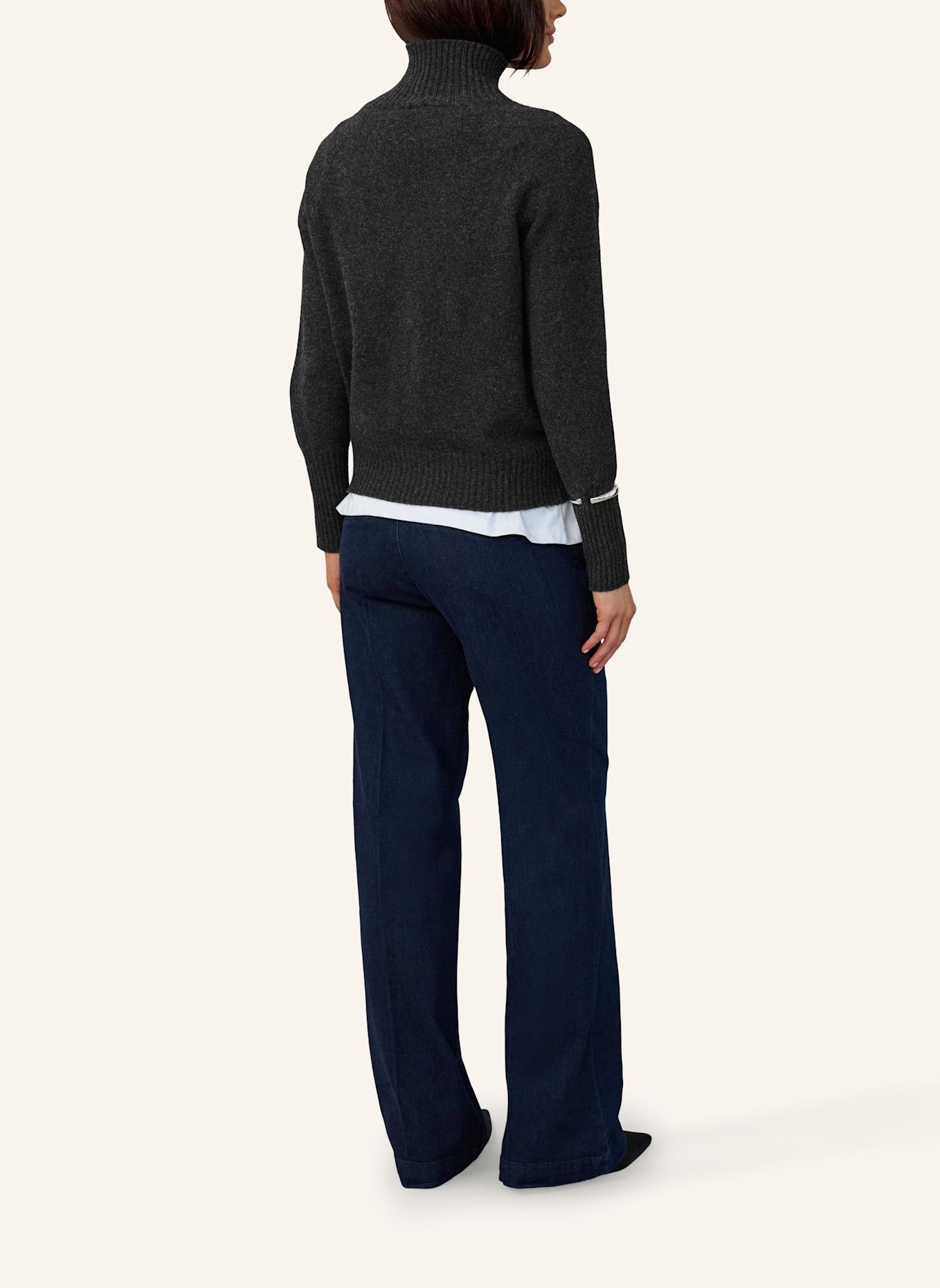 MY ESSENTIAL WARDROBE Strickpullover TRACY: DUNKELGRAU