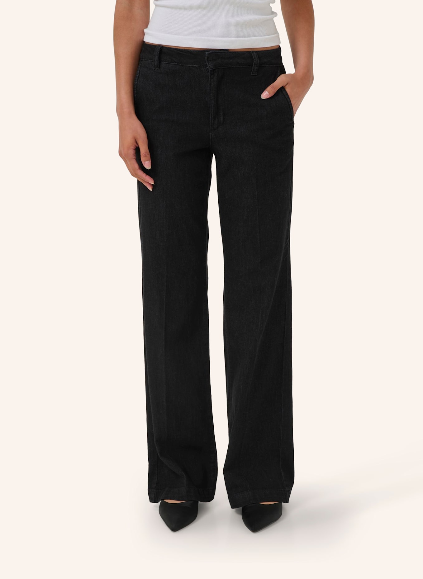 MY ESSENTIAL WARDROBE Jeans LARA: DUNKELGRAU