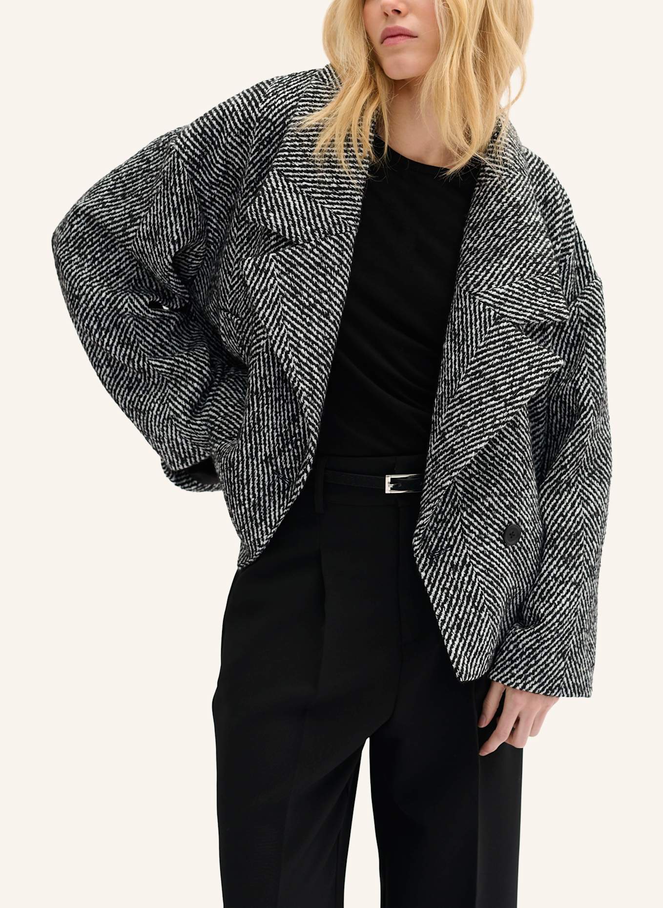 MY ESSENTIAL WARDROBE Jacke MAGGIE: DUNKELGRAU