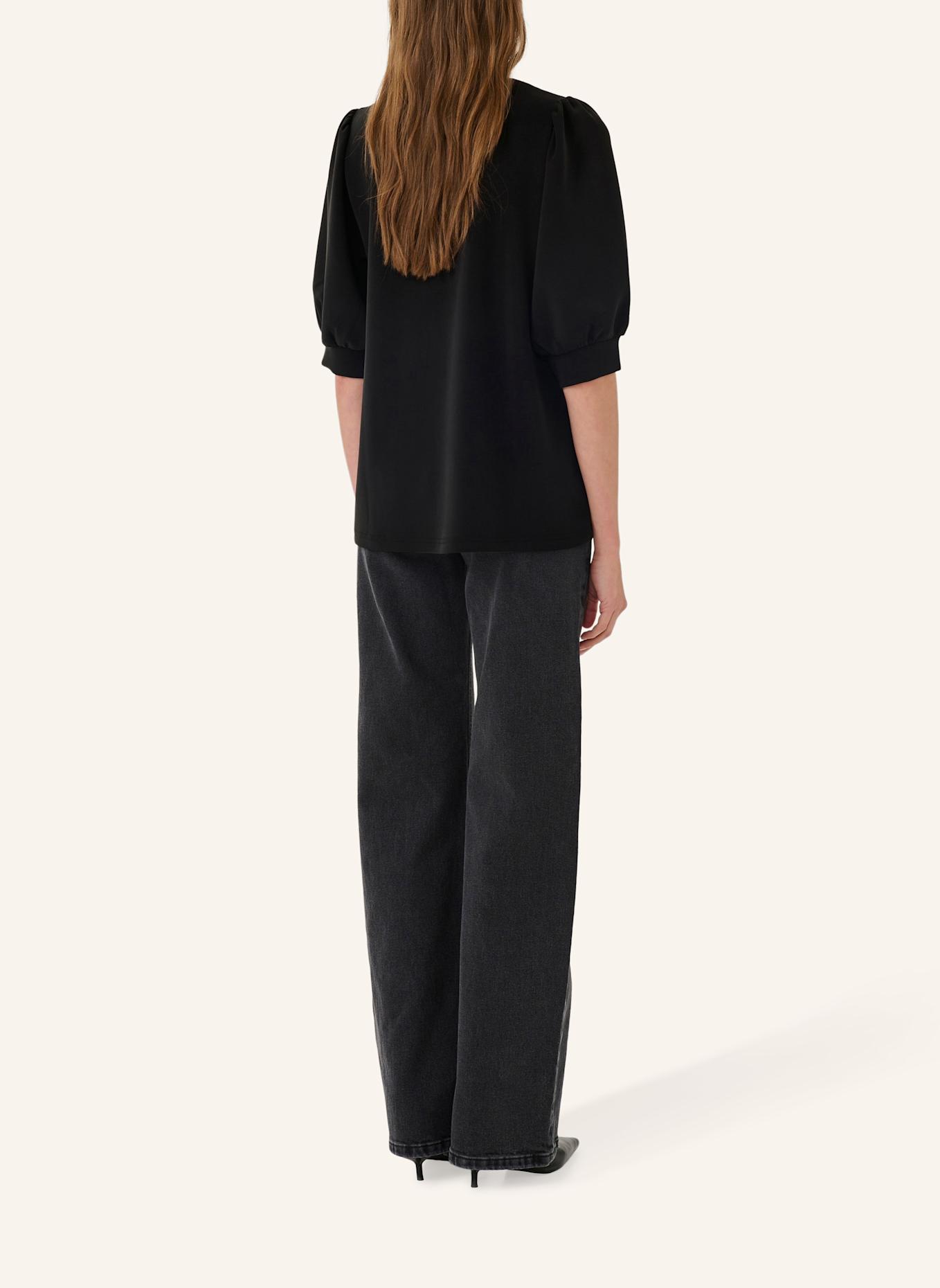 MY ESSENTIAL WARDROBE Bluse PUFF: SCHWARZ