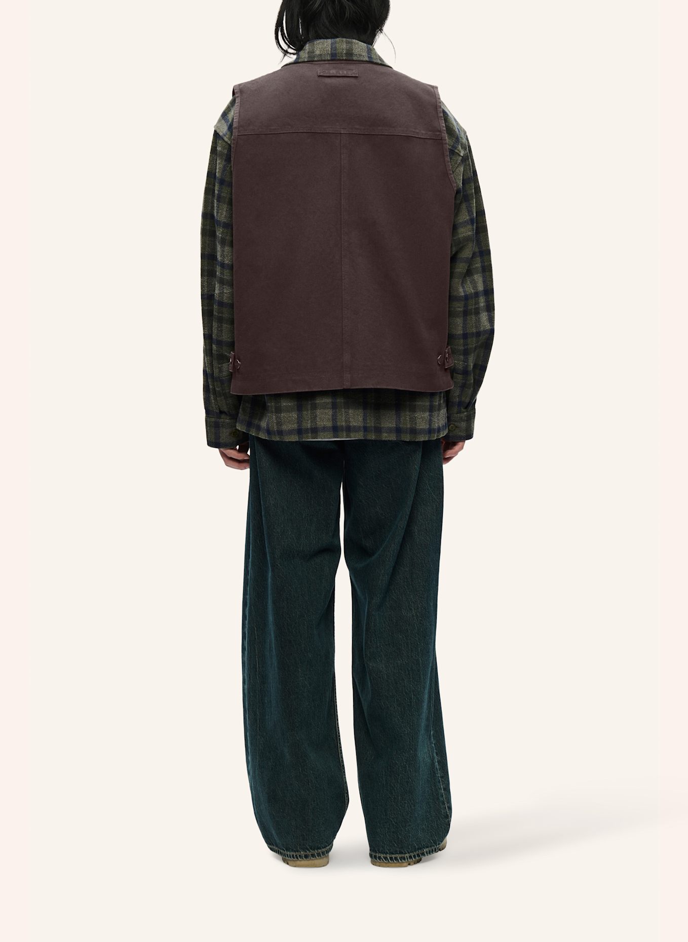 WOOD WOOD Weste WWBO: BRAUN