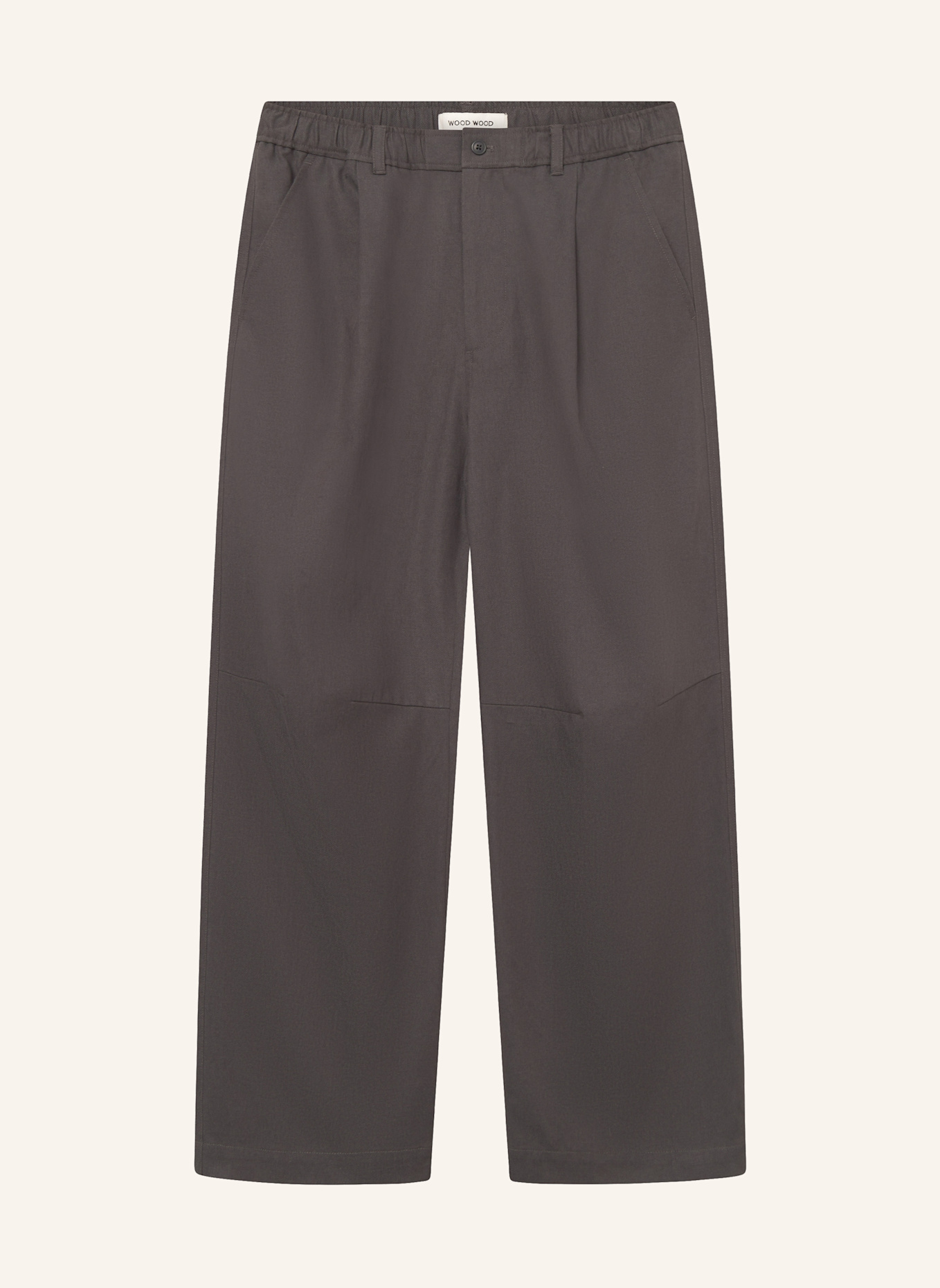 WOOD WOOD Casual Hose WWETHAN: DUNKELBRAUN