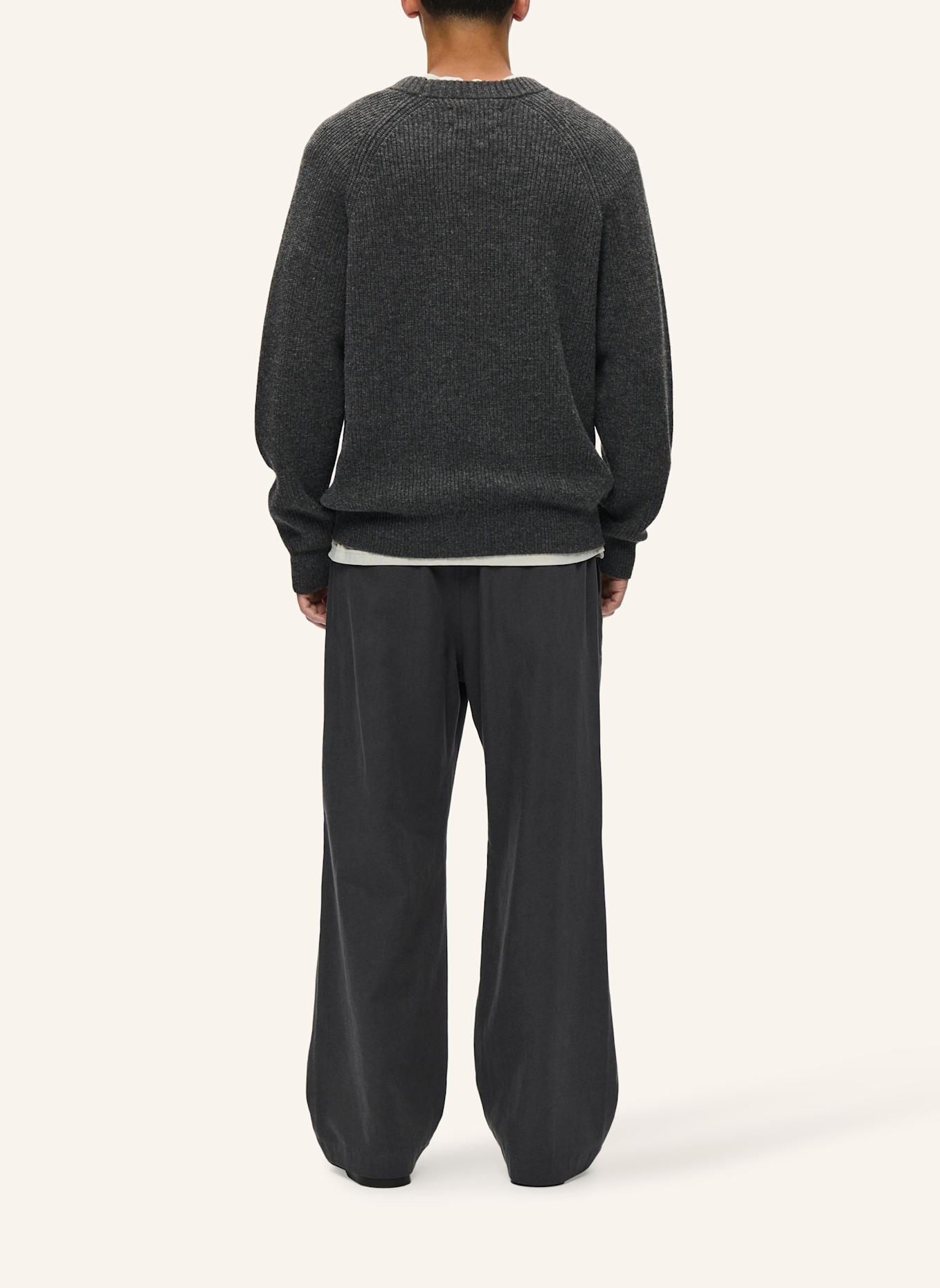 WOOD WOOD Strickpullover WWKEVIN: DUNKELGRAU