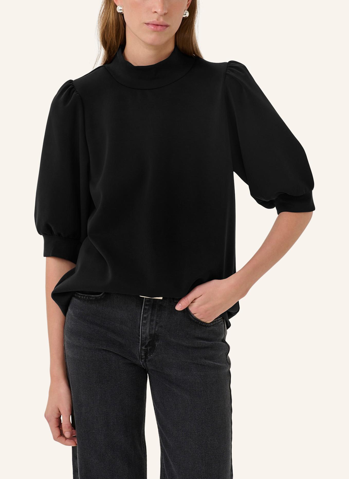 MY ESSENTIAL WARDROBE Bluse PUFF: SCHWARZ